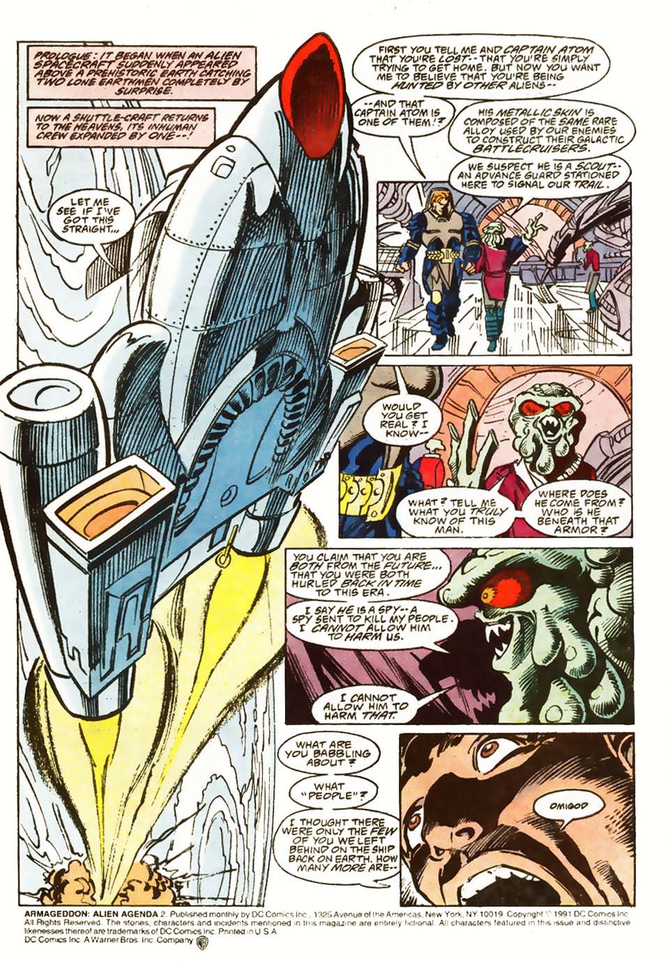 Read online Armageddon: Alien Agenda comic -  Issue #2 - 2