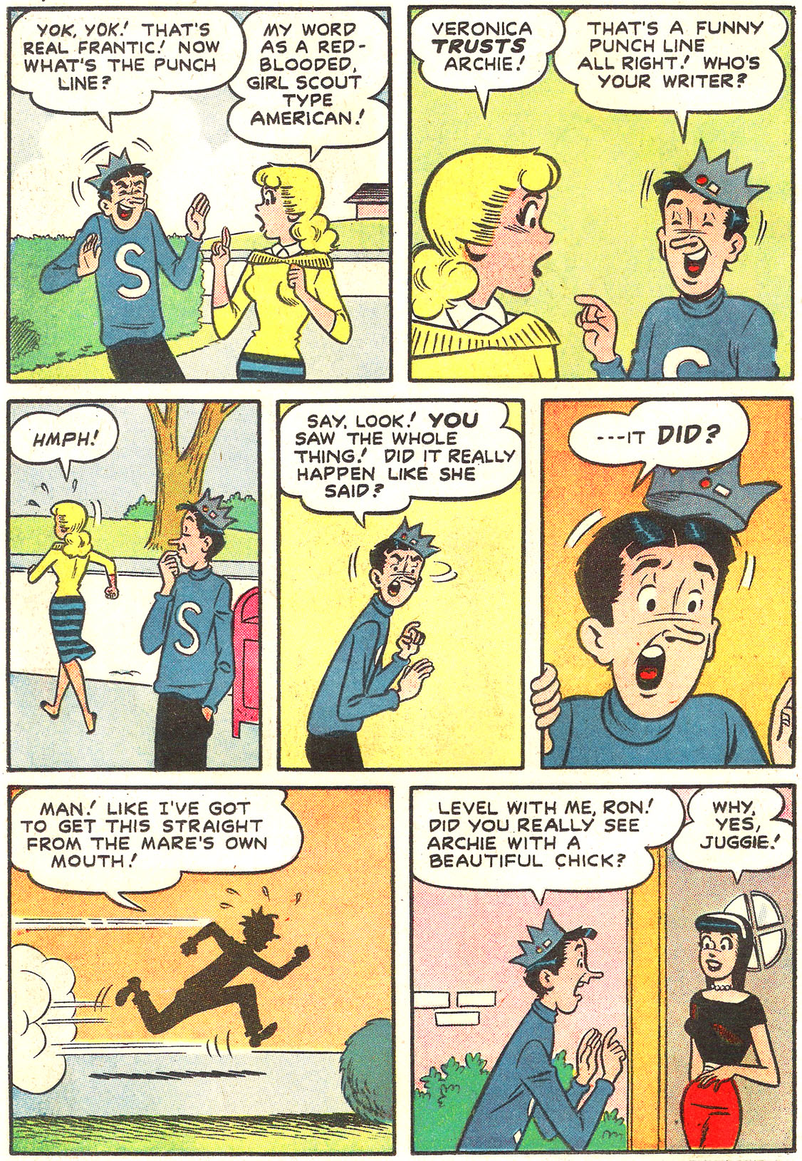 Read online Archie's Girls Betty and Veronica comic -  Issue #54 - 6