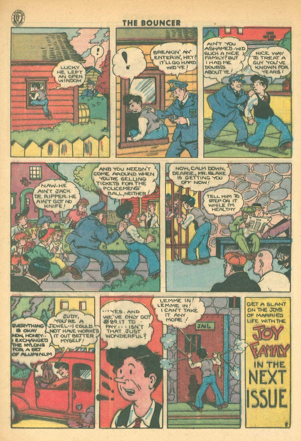 Read online The Bouncer (1944) comic -  Issue #11 - 24