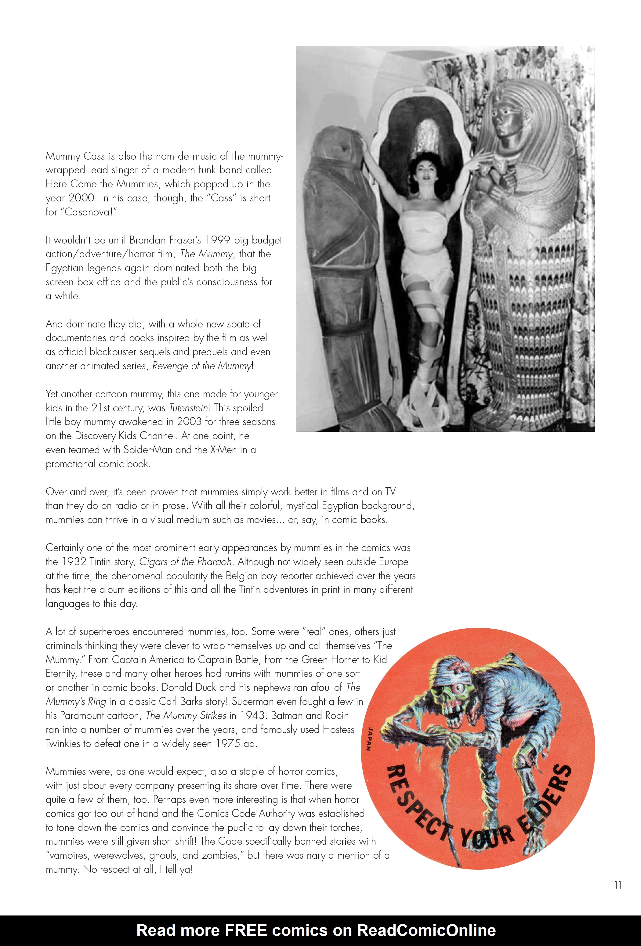 Read online Classic Monsters of Pre-Code Horror Comics: Mummies comic -  Issue # TPB - 11