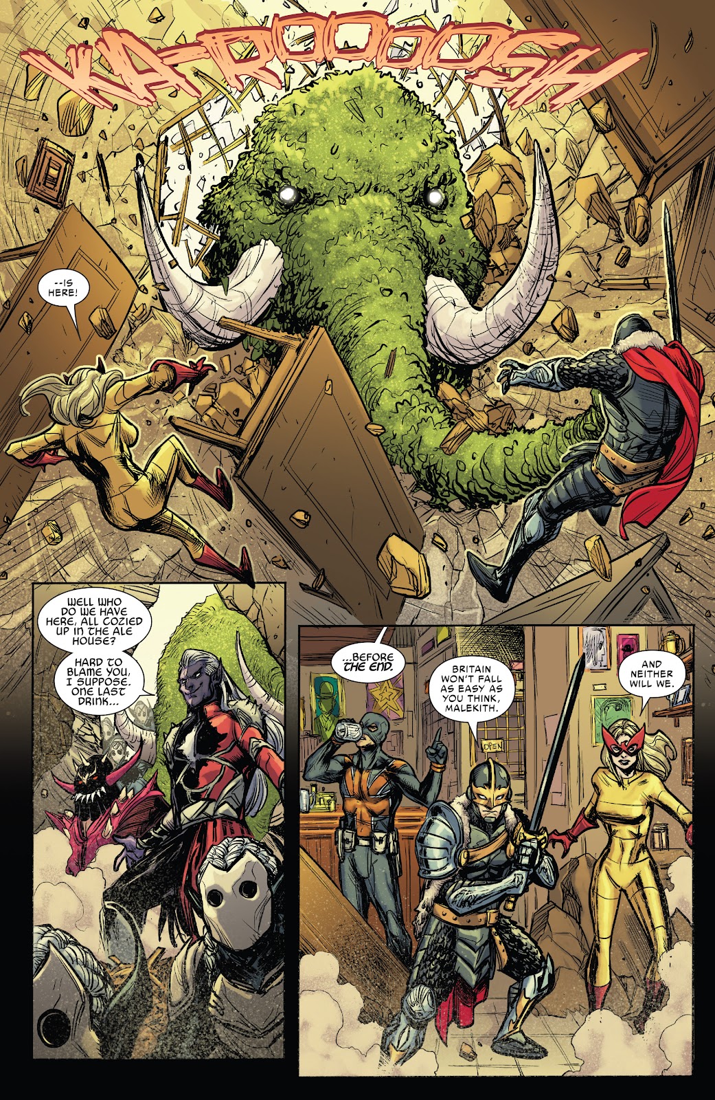 War Of The Realms Strikeforce issue The War Avengers - Page 24