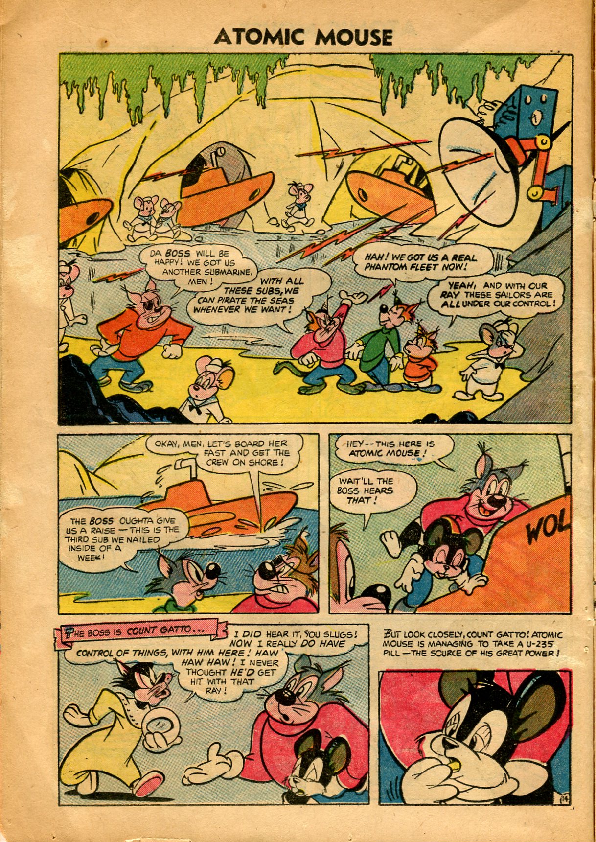 Read online Atomic Mouse comic -  Issue #10 - 16