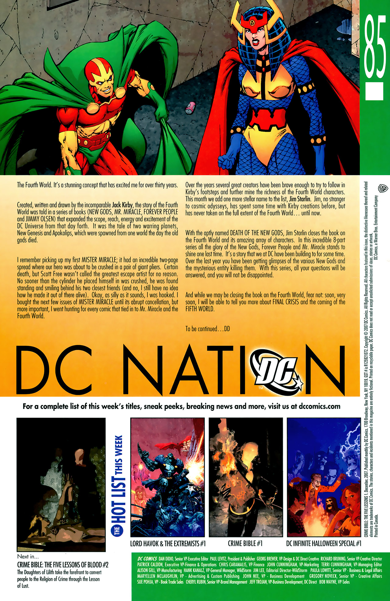 Read online Crime Bible: The Five Lessons of Blood comic -  Issue #1 - 23