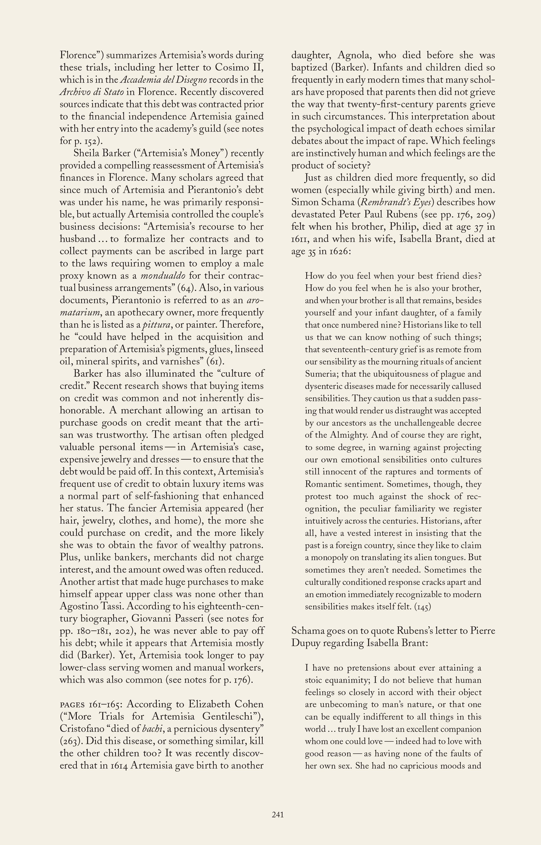 Read online I Know What I Am: The Life and Times of Artemisia Gentileschi comic -  Issue # TPB (Part 3) - 47