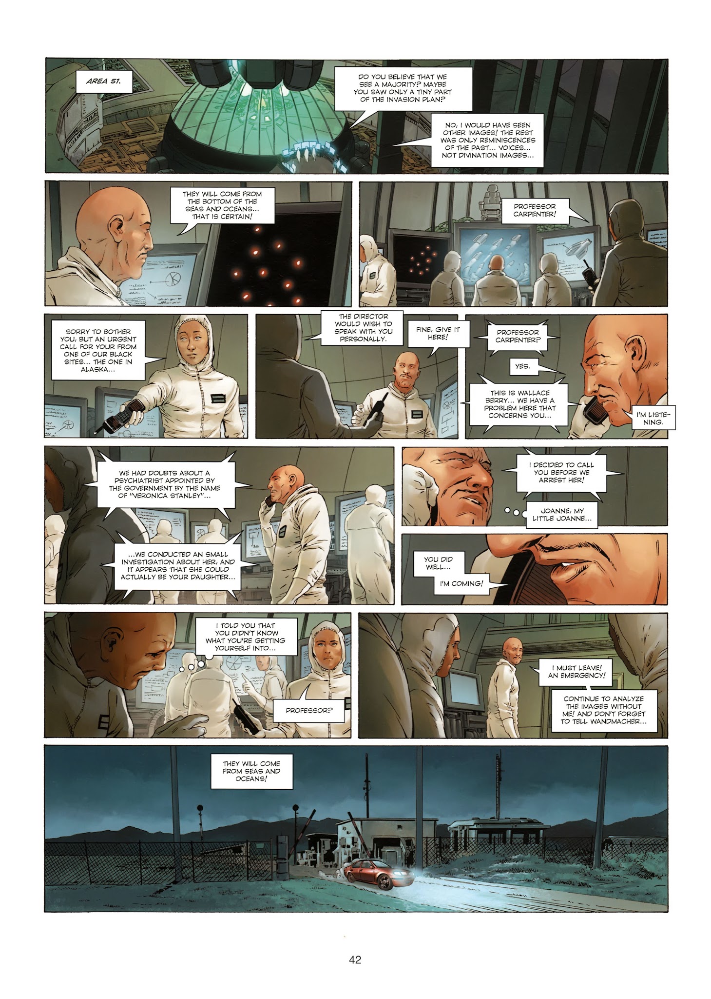 Read online Prometheus comic -  Issue #9 - 43