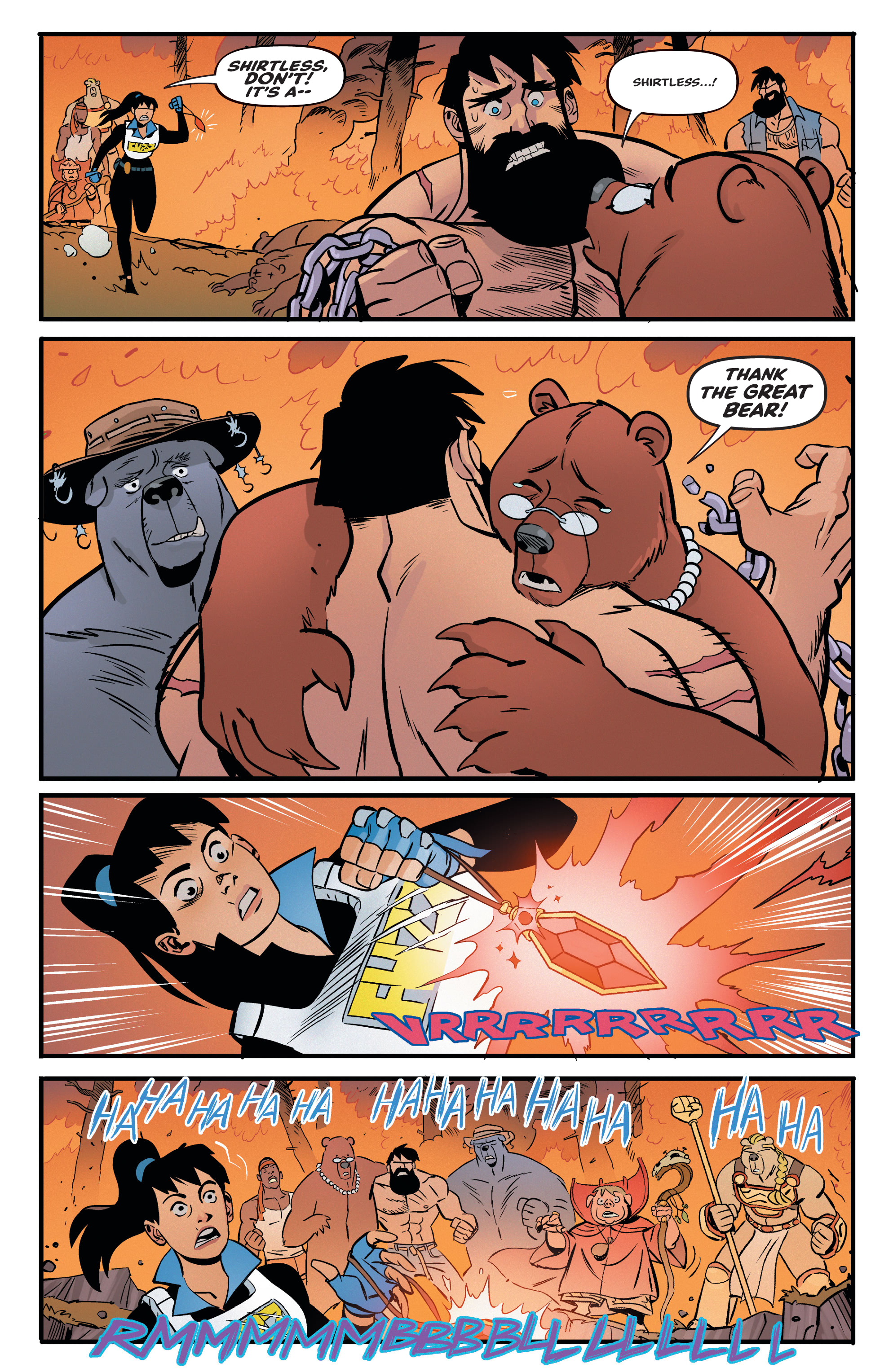 Read online Shirtless Bear-Fighter! 2 comic -  Issue #4 - 28