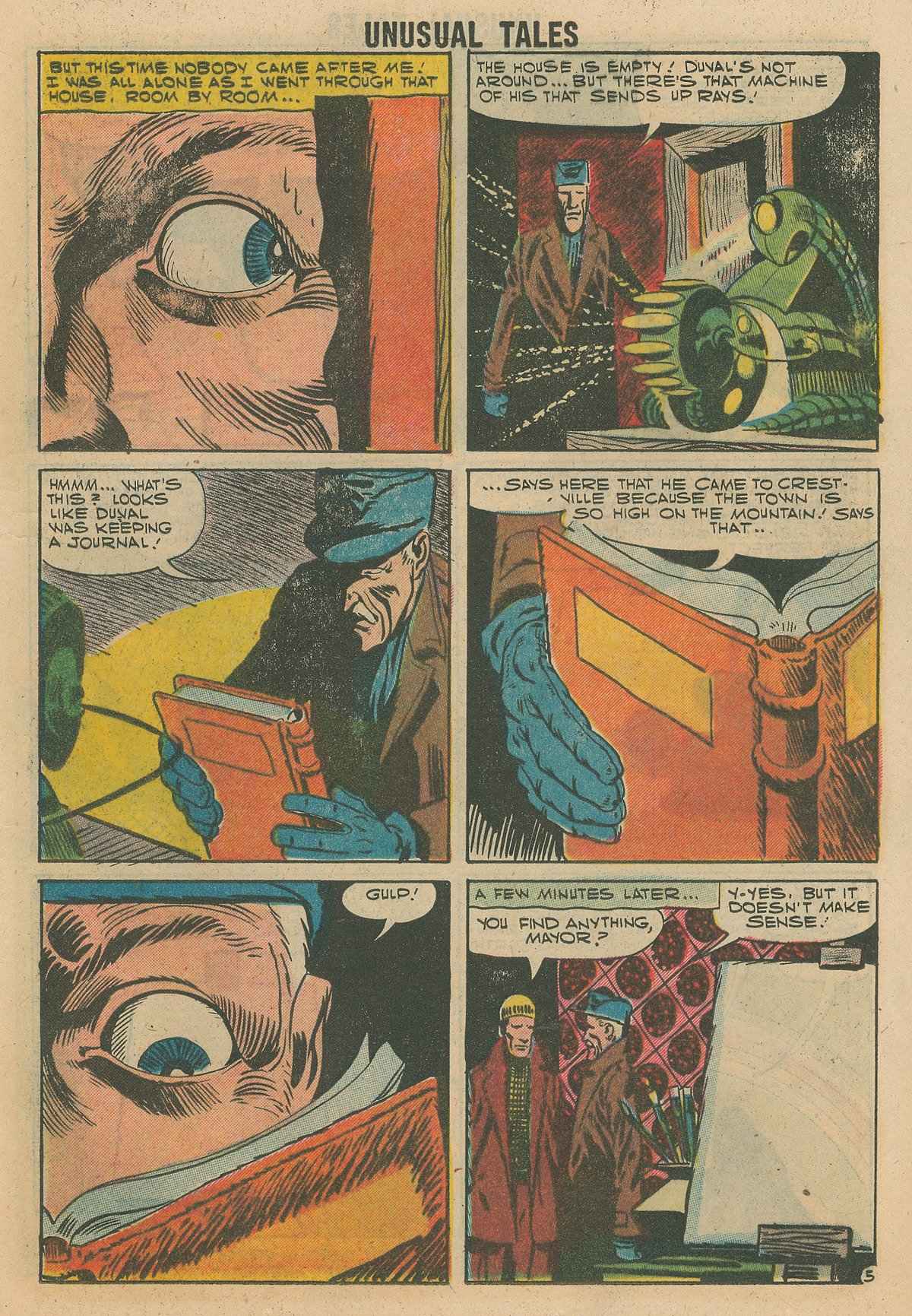 Read online Unusual Tales comic -  Issue #9 - 13