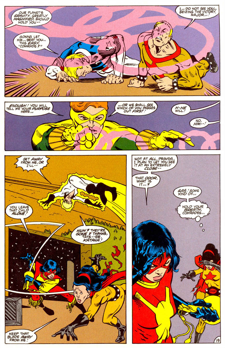 Read online The Outsiders (1985) comic -  Issue #23 - 20