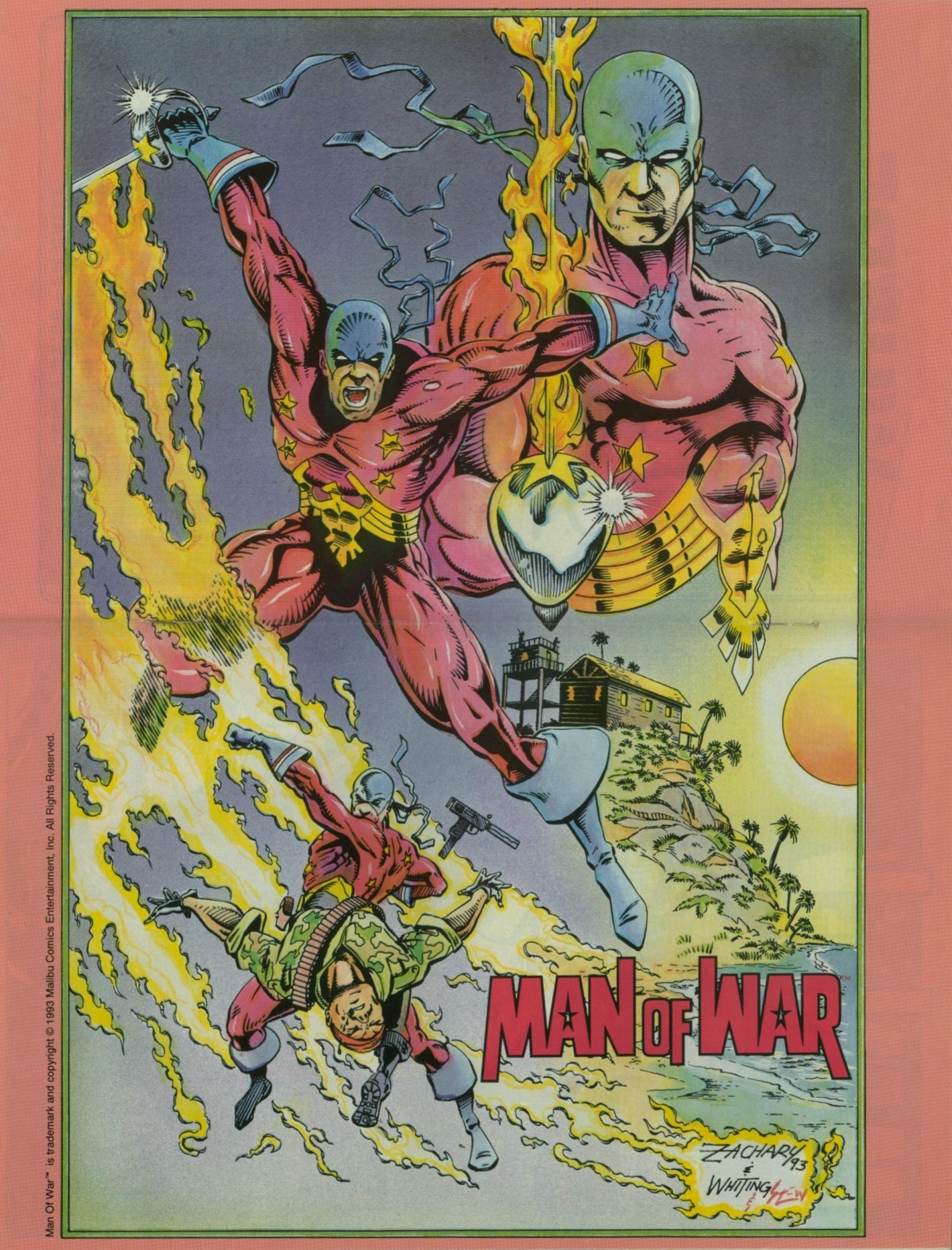Read online Man of War comic -  Issue #4 - 20