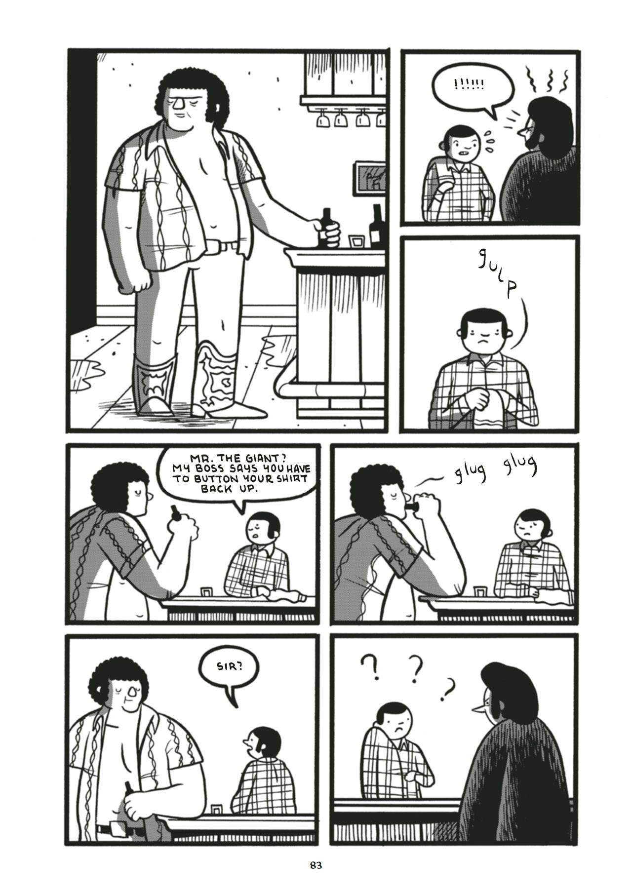 Read online Andre the Giant: Life and Legend comic -  Issue #1 - 83