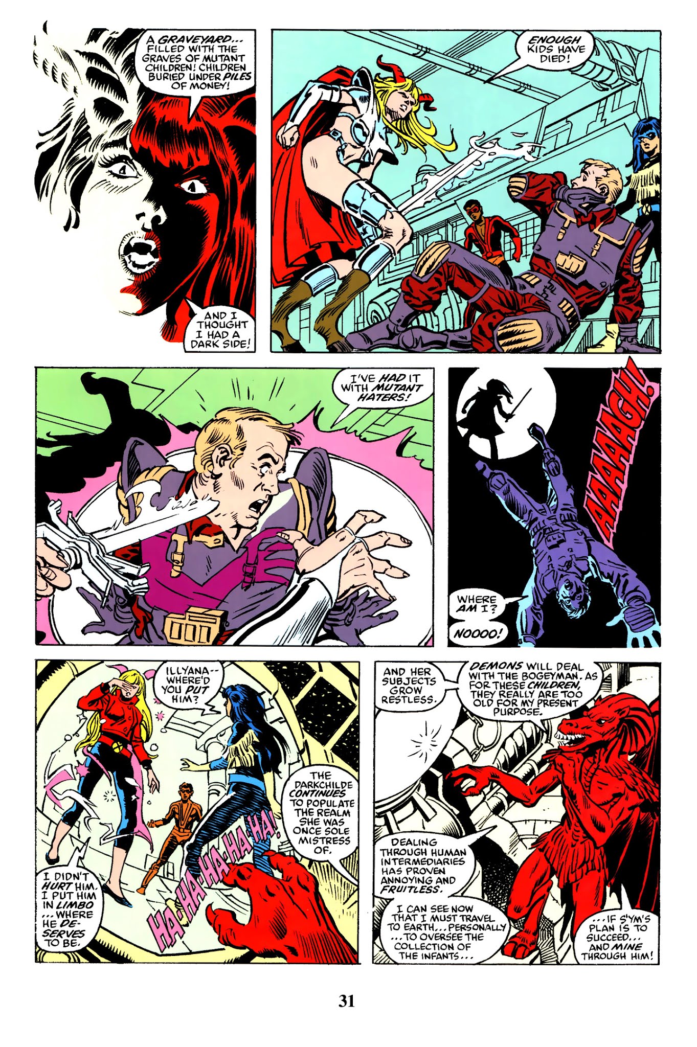 Read online X-Men: Inferno comic -  Issue # TPB Inferno Crossovers - 32