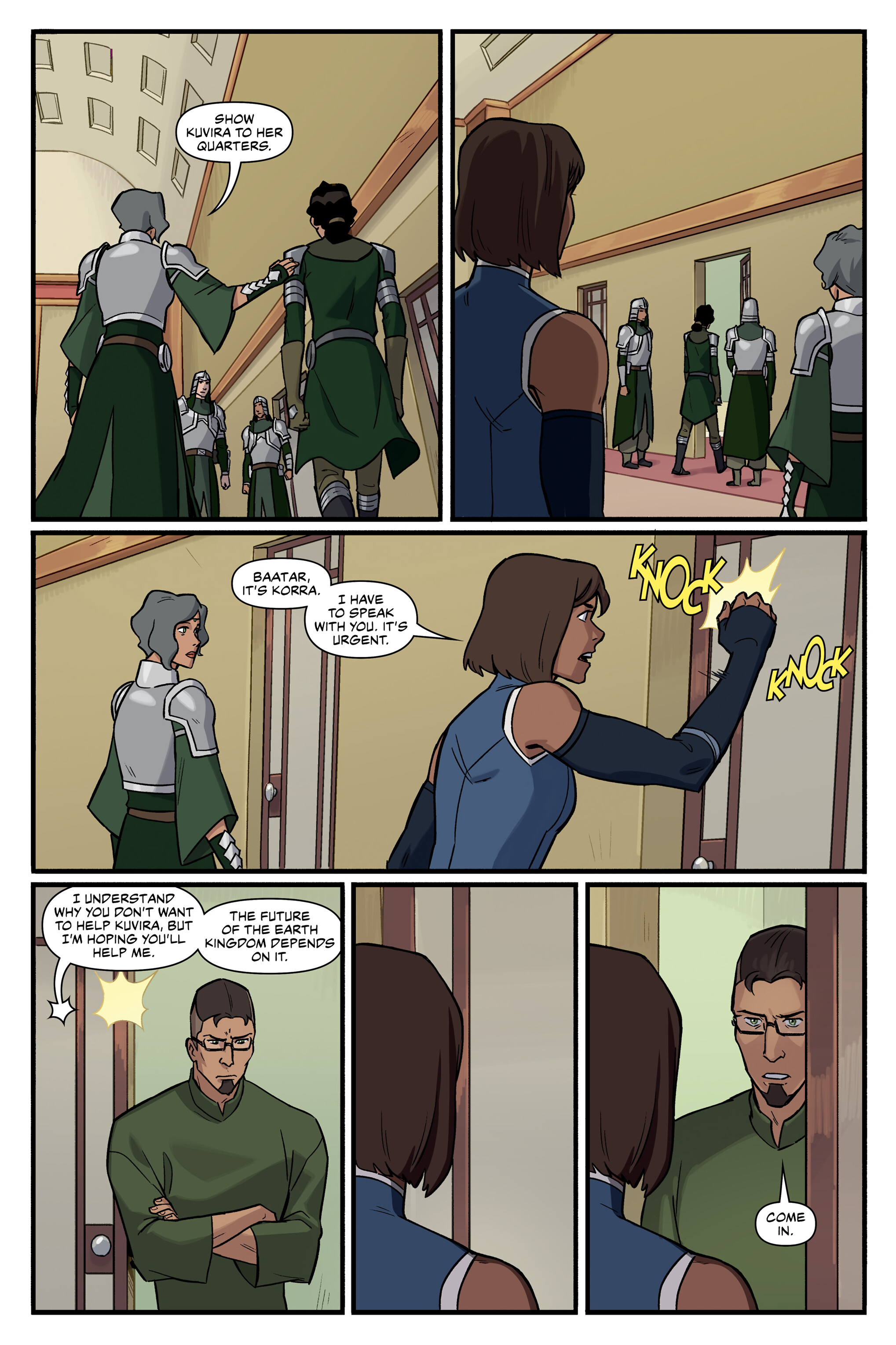 Read online Nickelodeon The Legend of Korra: Ruins of the Empire comic -  Issue # TPB 3 - 11