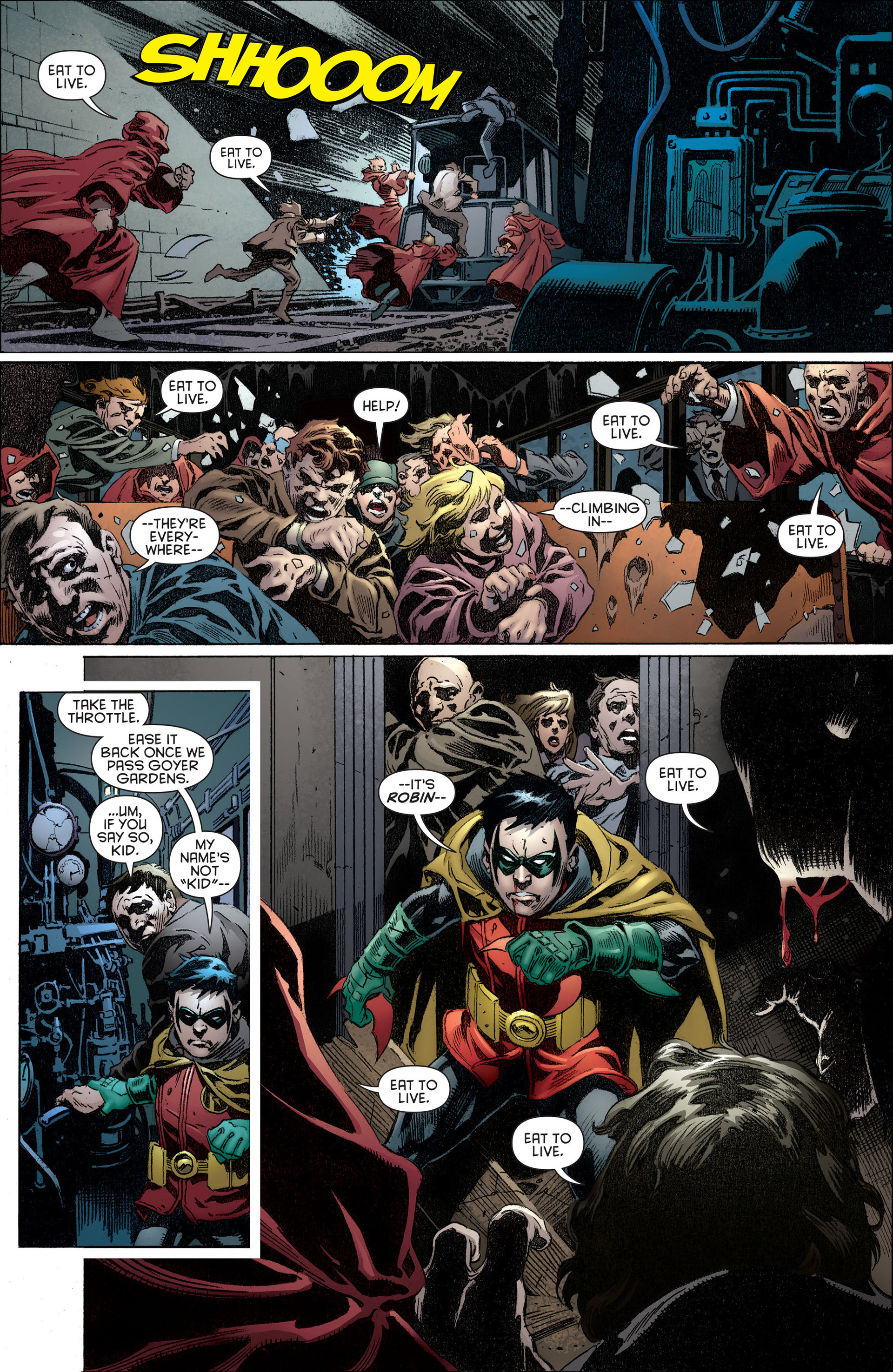 Read online Batman and Robin (2011) comic -  Issue #14 - 13