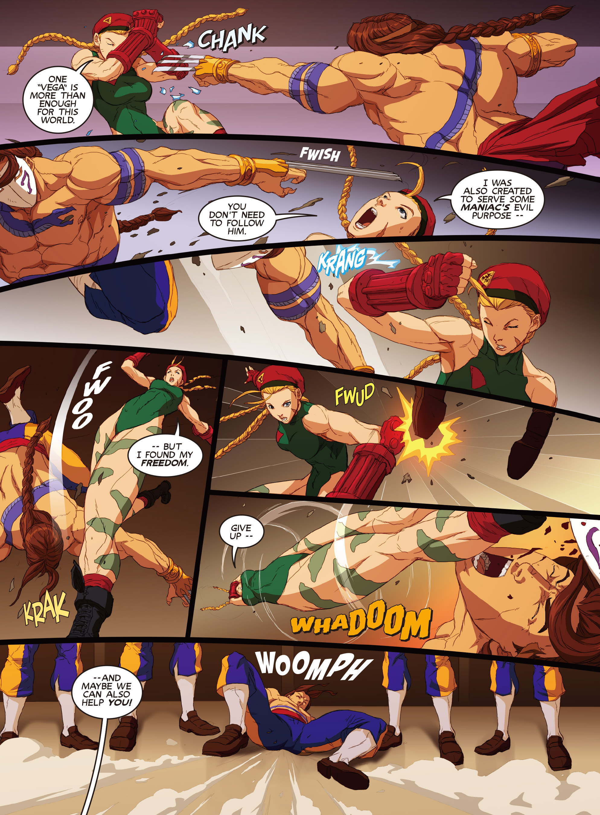 Read online Street Fighter Unlimited comic -  Issue #3 - 17