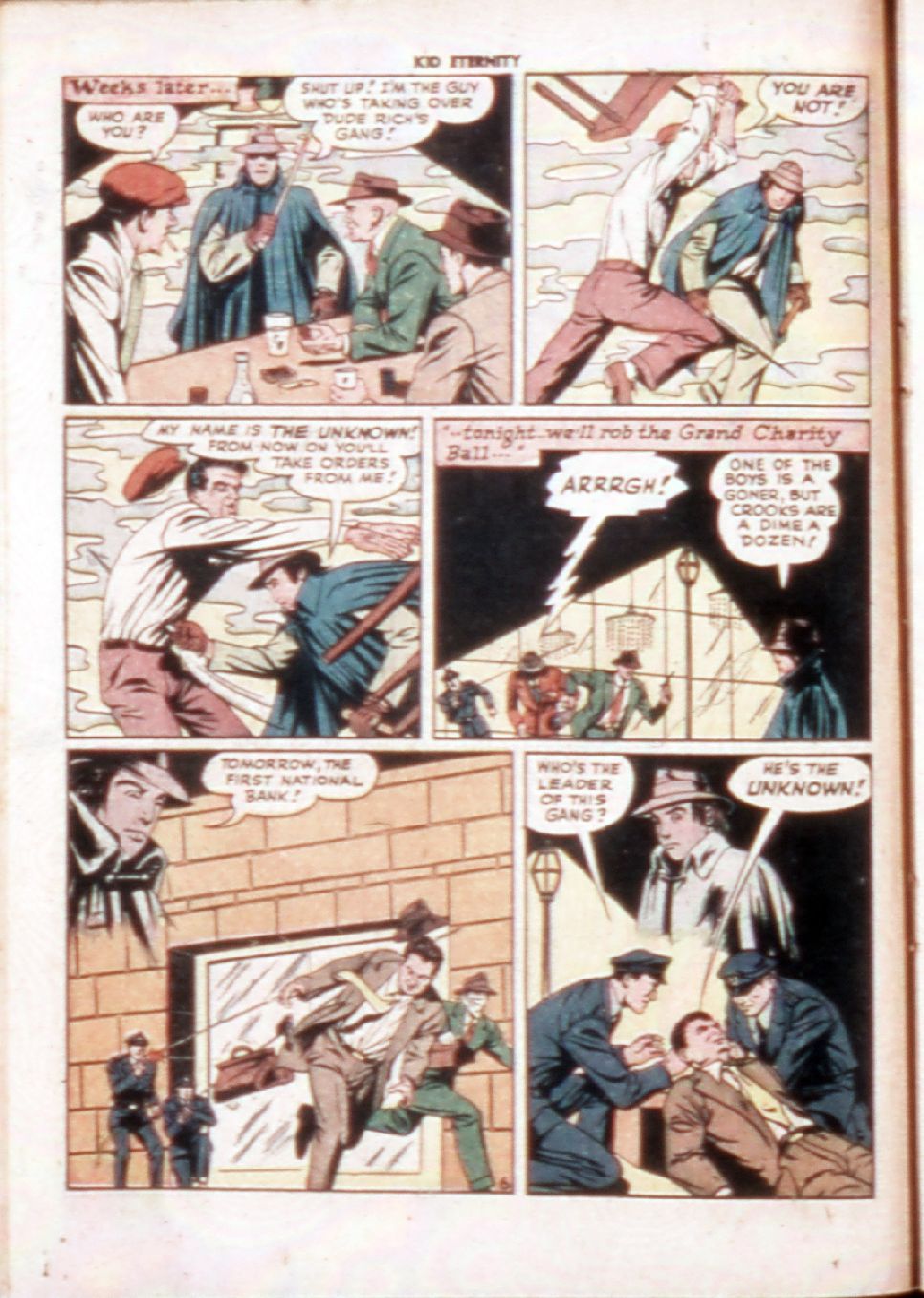 Read online Kid Eternity (1946) comic -  Issue #10 - 20