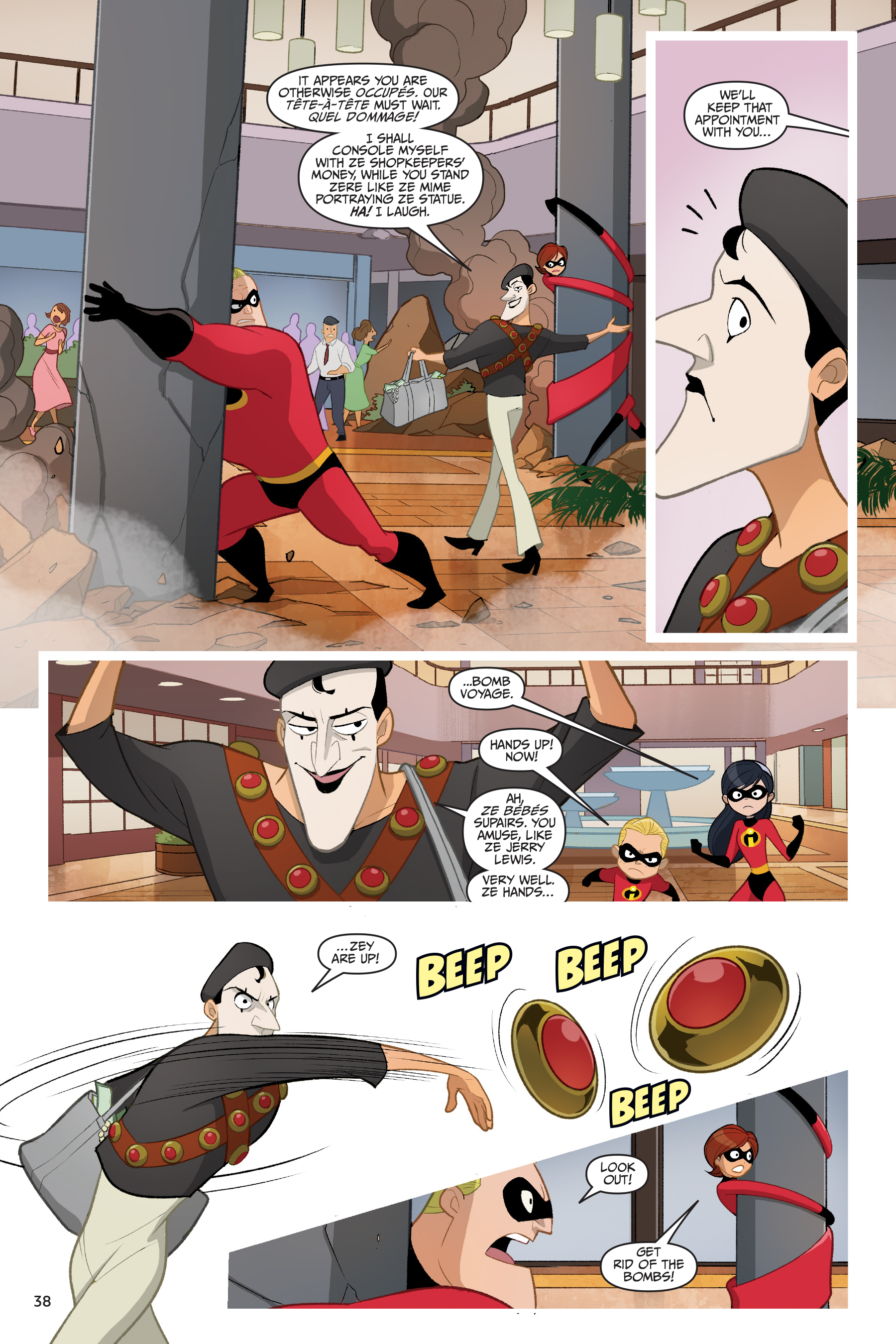 Read online Disney / Pixar The Incredibles 2: Crisis In Mid-Life! & Other Stories comic -  Issue # _TPB - 38