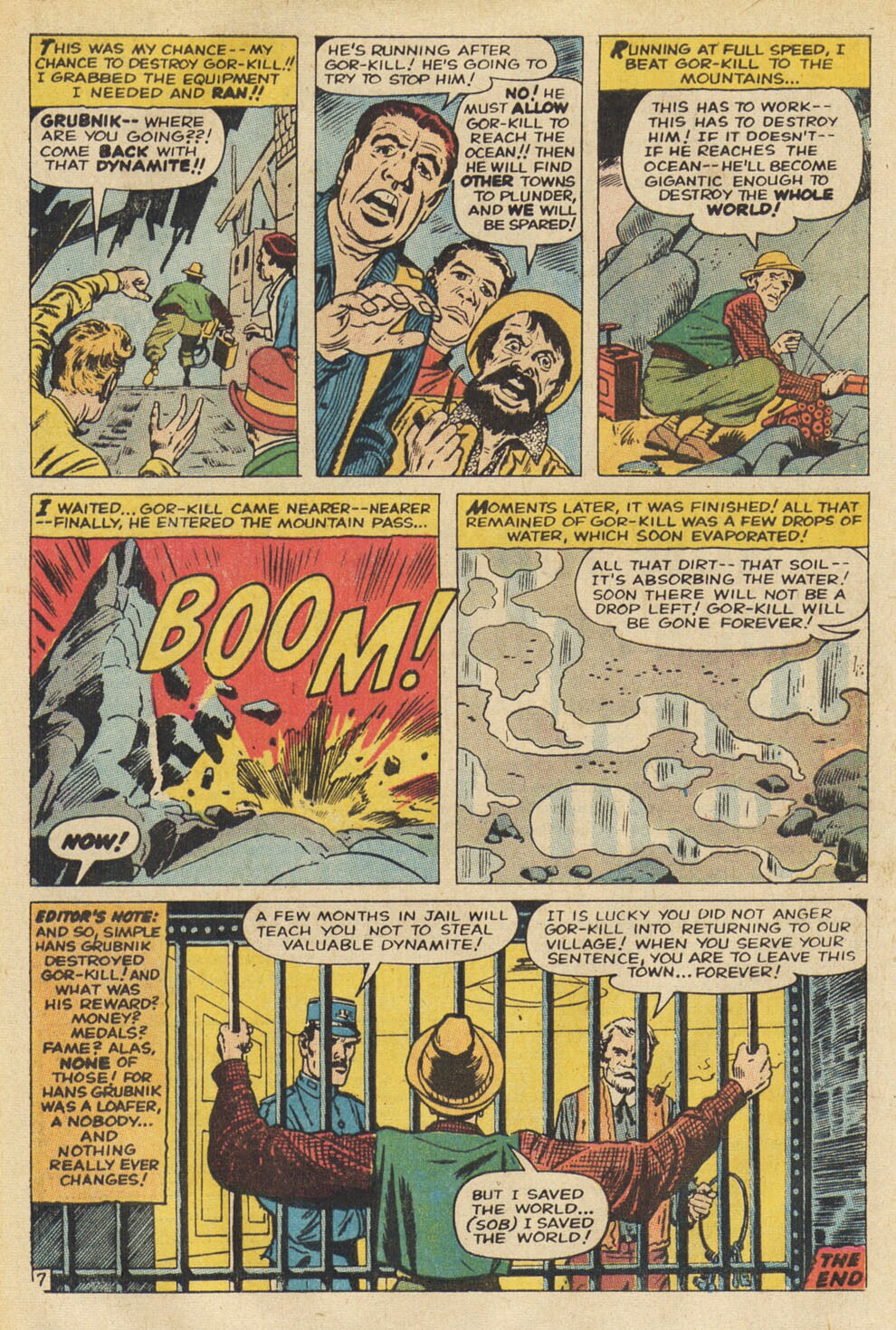 Read online Where Monsters Dwell (1970) comic -  Issue #1 - 33