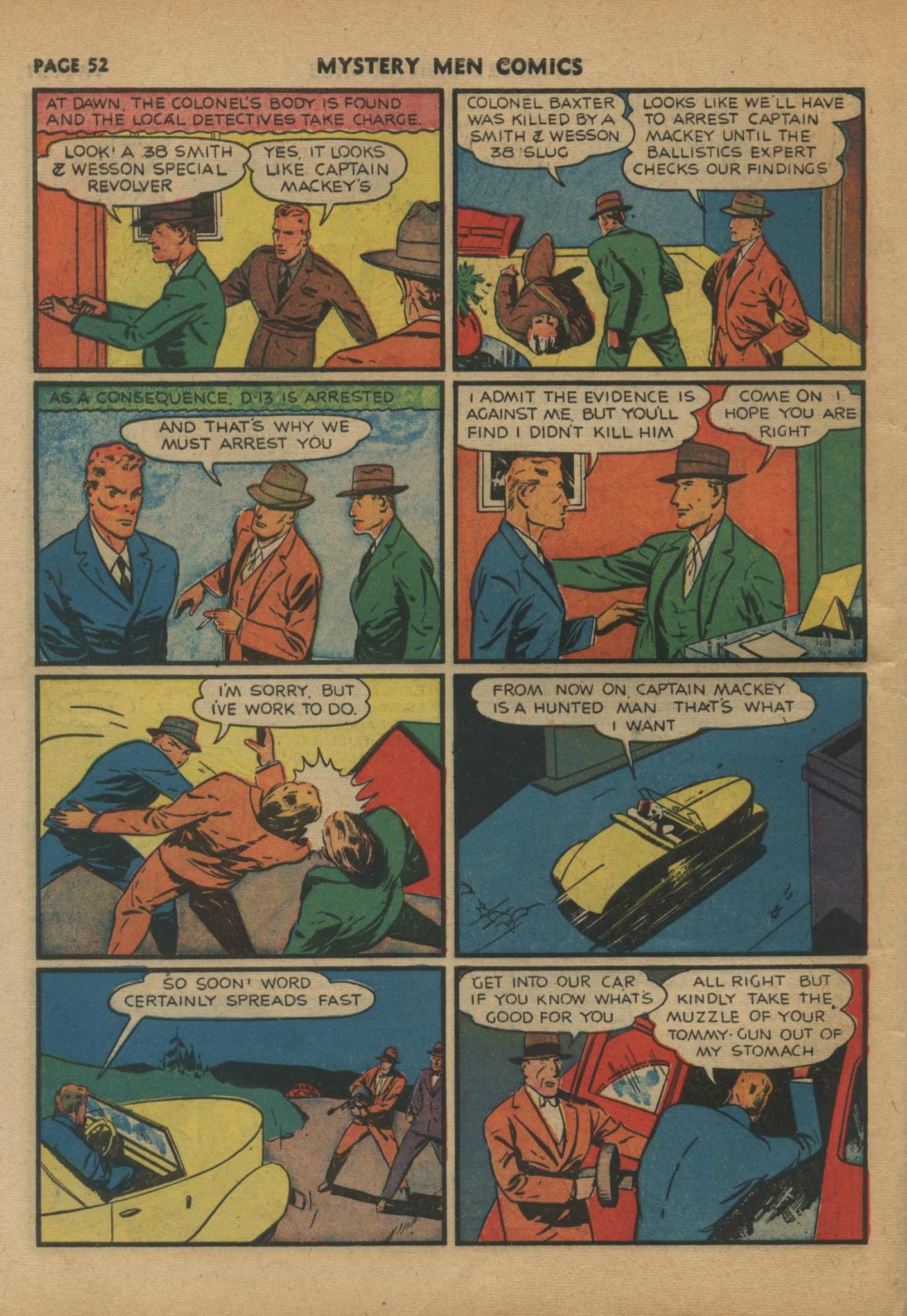 Read online Mystery Men Comics comic -  Issue #24 - 54