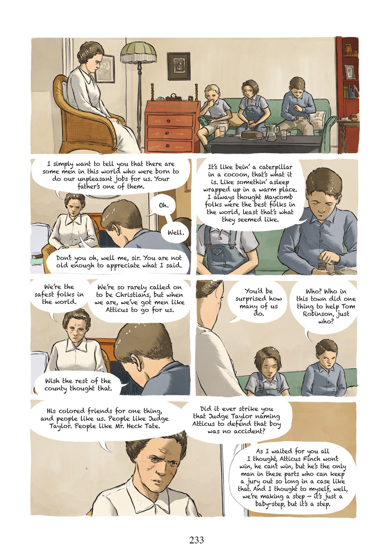 Read online To Kill a Mockingbird: A Graphic Novel comic -  Issue # TPB (Part 3) - 47