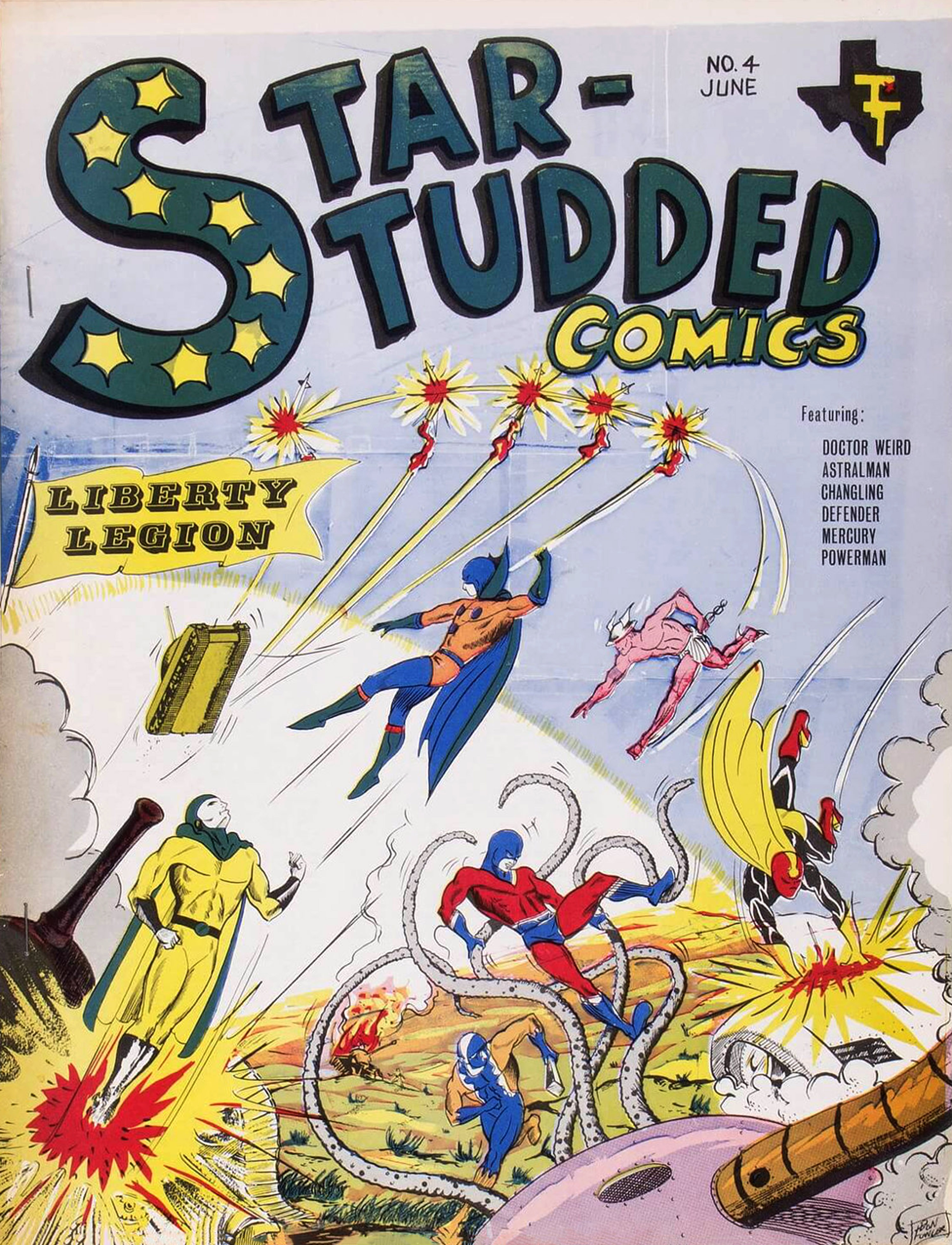 Read online Star Studded Comics comic -  Issue #4 - 1