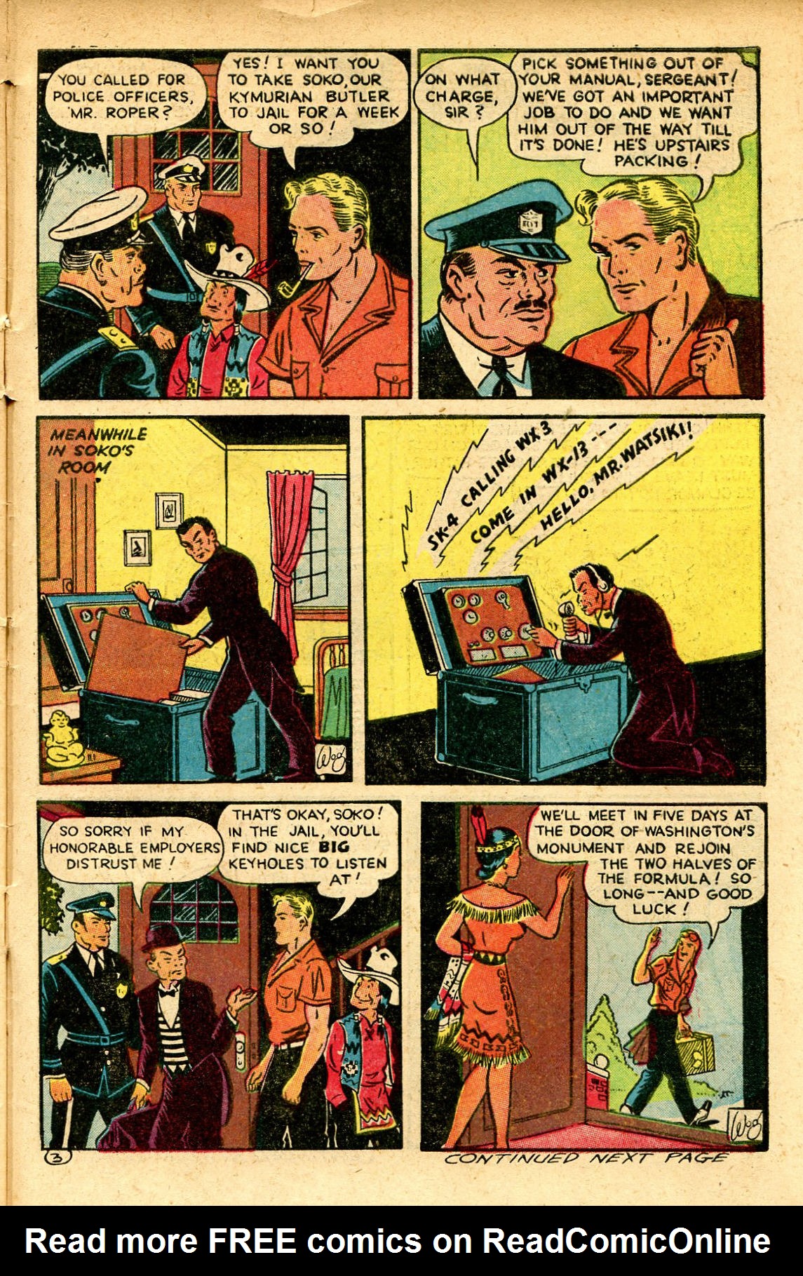 Read online Famous Funnies comic -  Issue #129 - 43