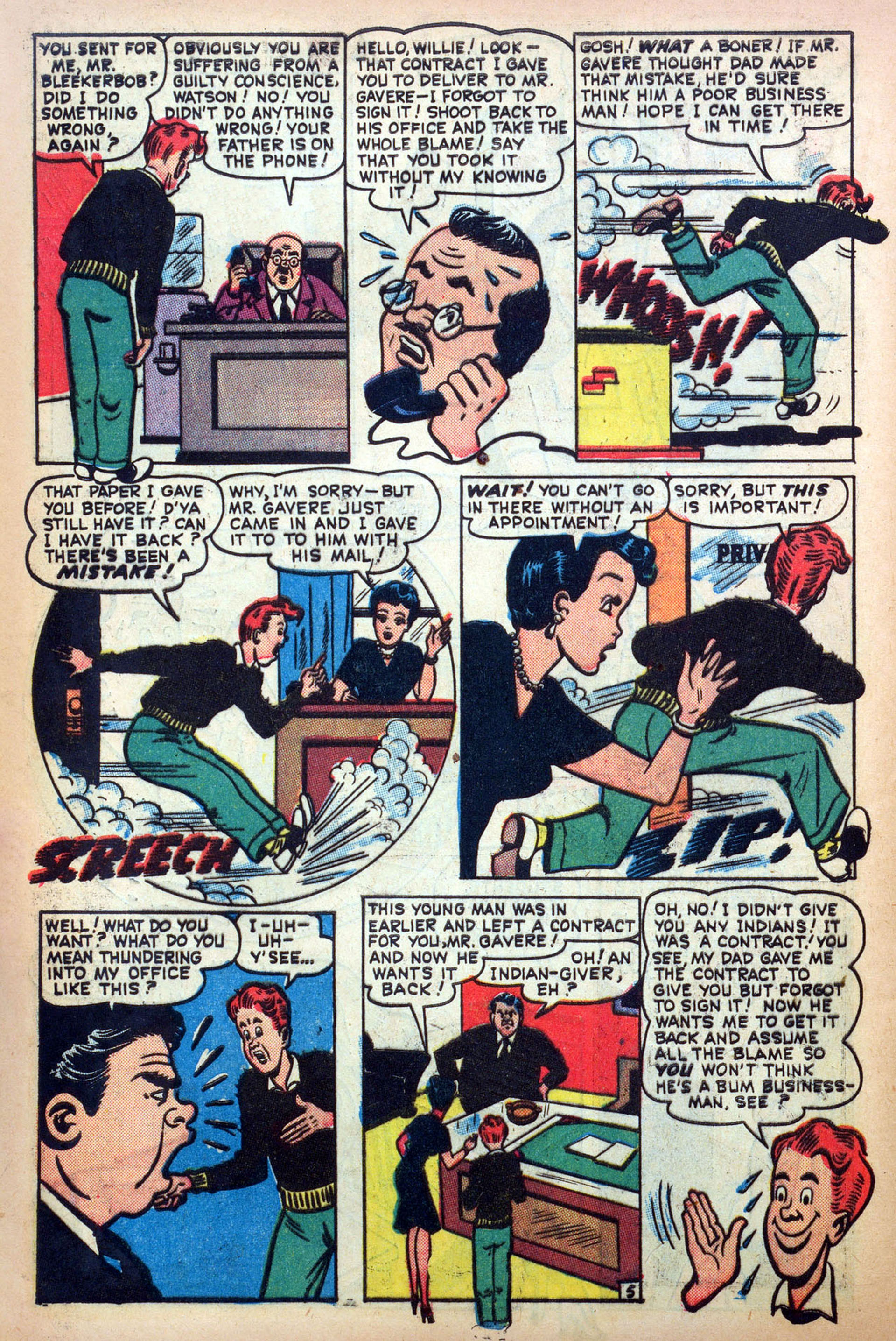 Read online Margie Comics comic -  Issue #42 - 40