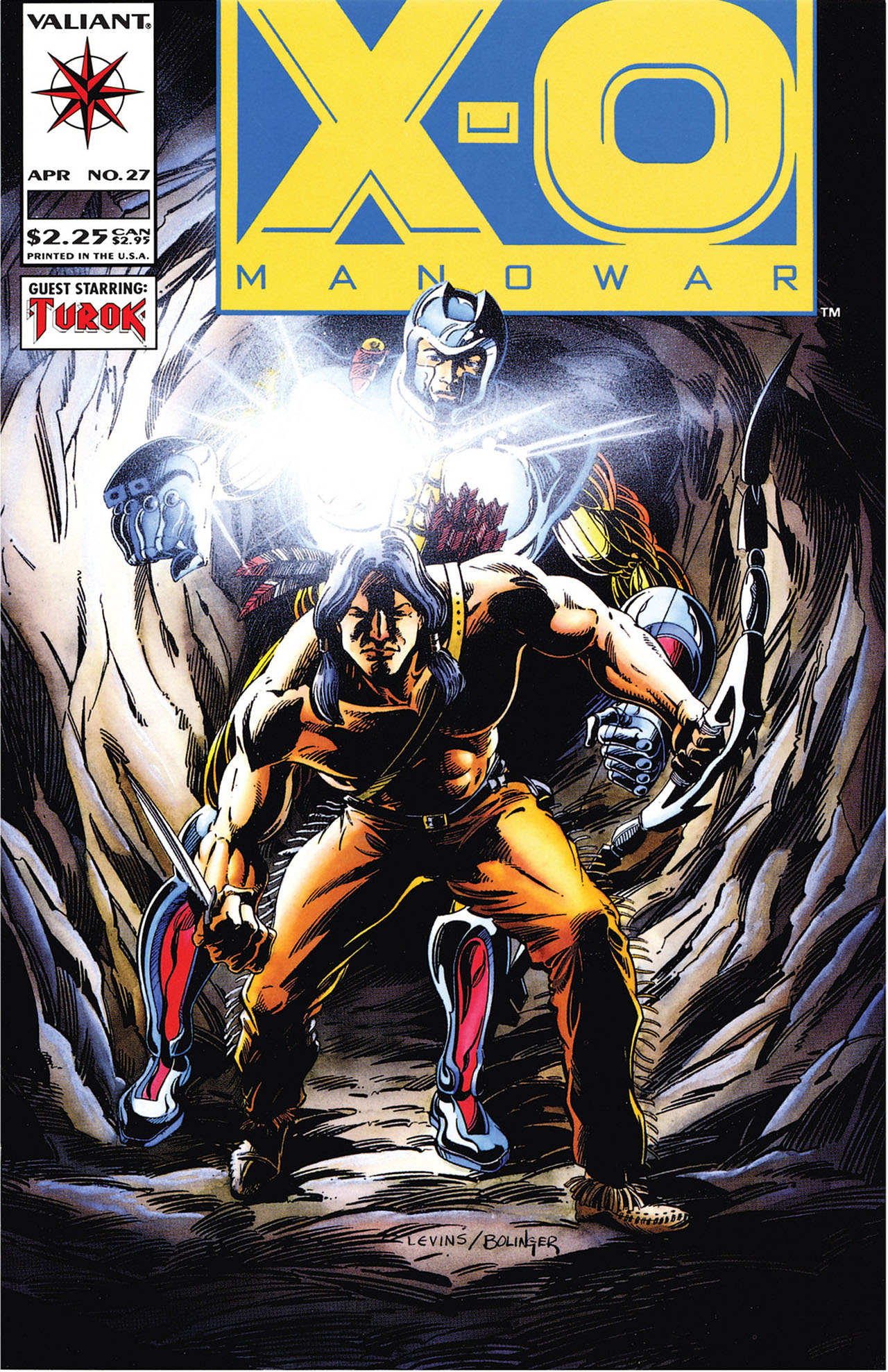 Read online X-O Manowar (1992) comic -  Issue #27 - 1