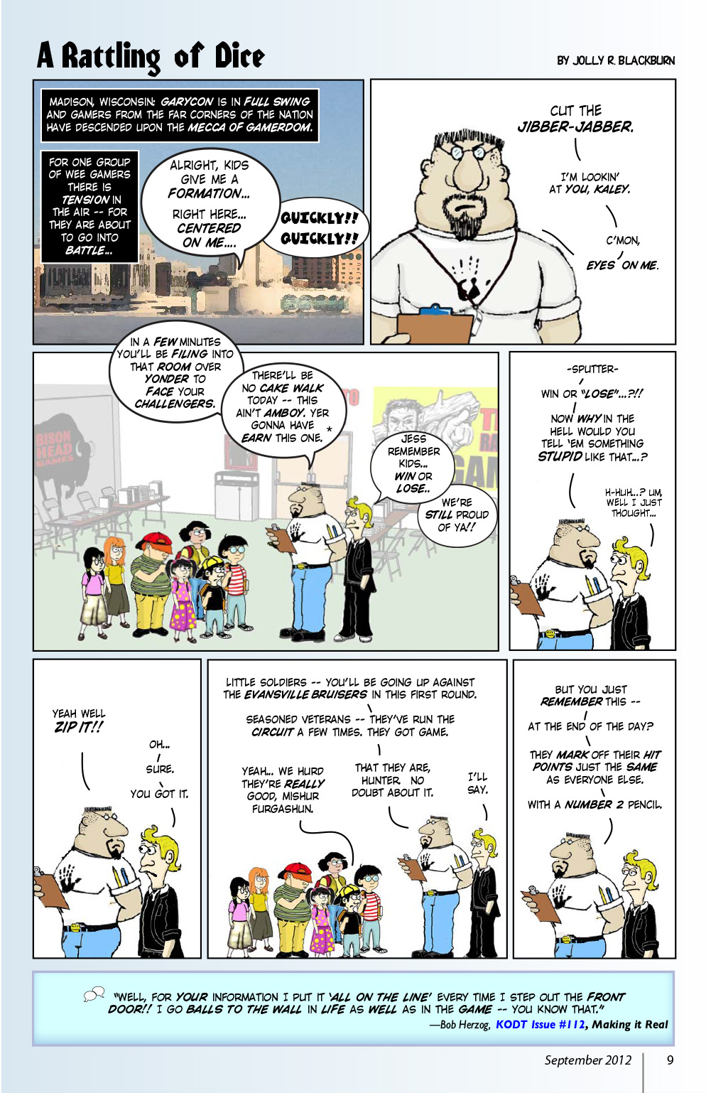 Read online Knights of the Dinner Table comic -  Issue #191 - 11