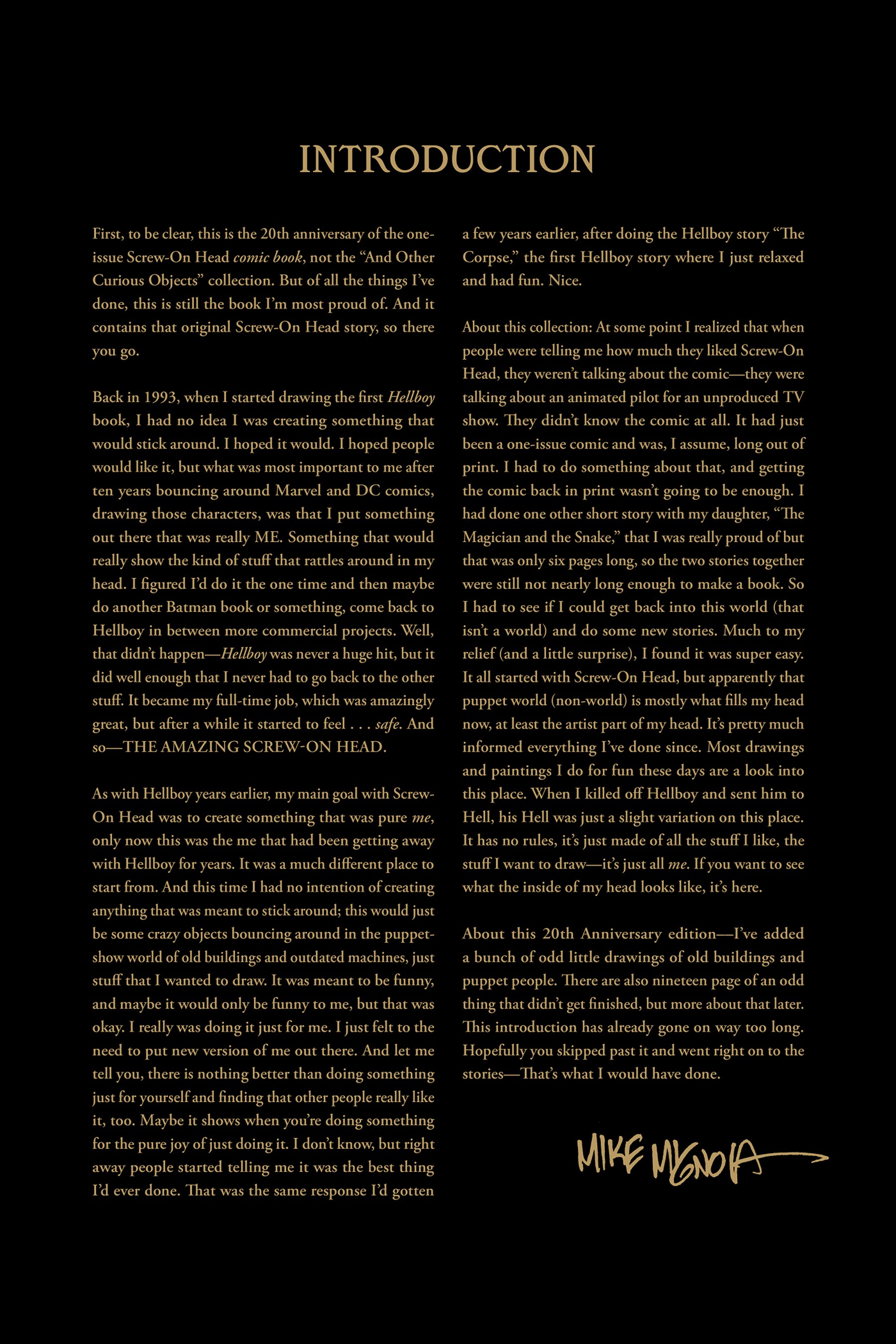 Read online The Amazing Screw-On Head and Other Curious Objects (Anniversary Edition) comic -  Issue # TPB - 9