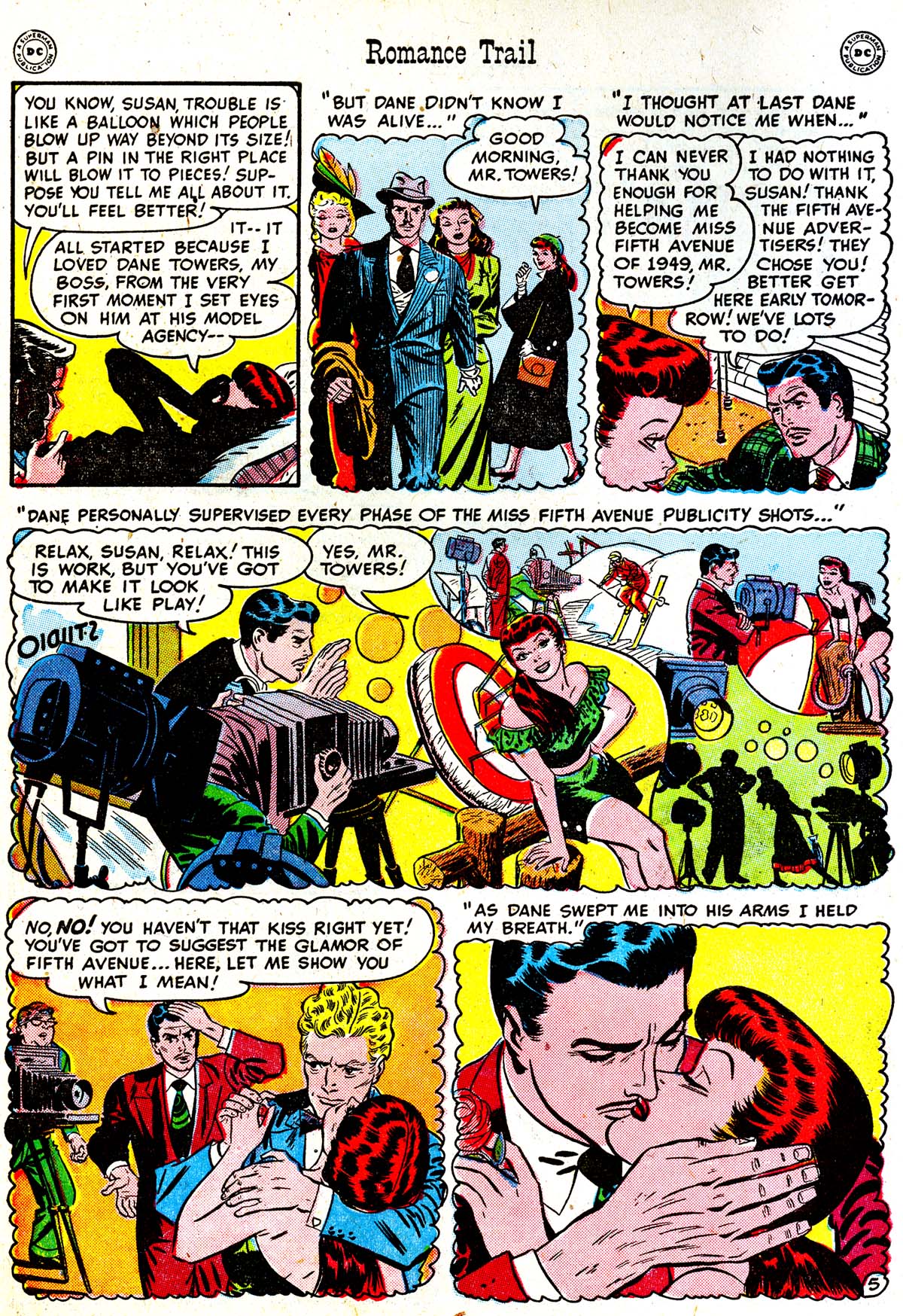 Read online Romance Trail comic -  Issue #1 - 8