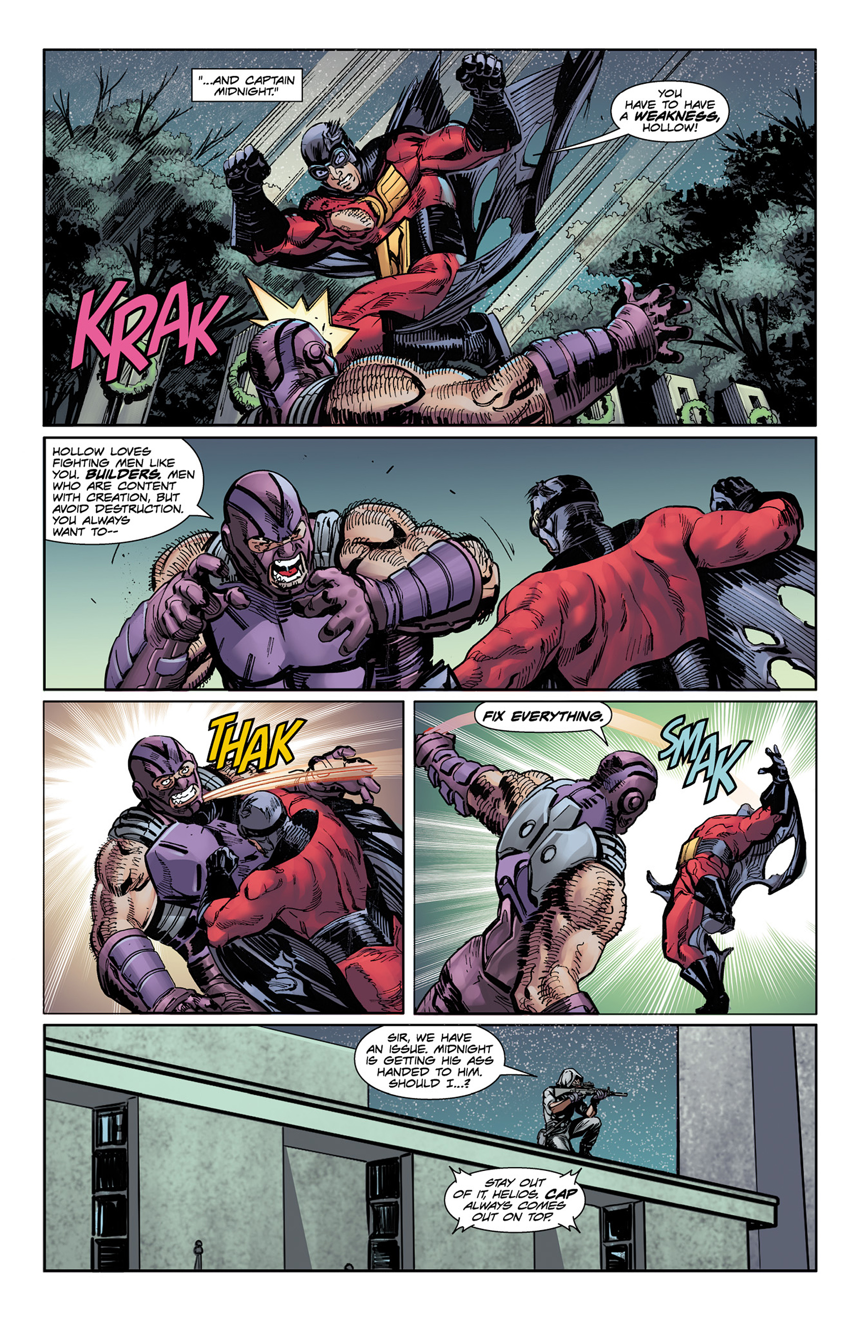 Read online Captain Midnight comic -  Issue #7 - 12