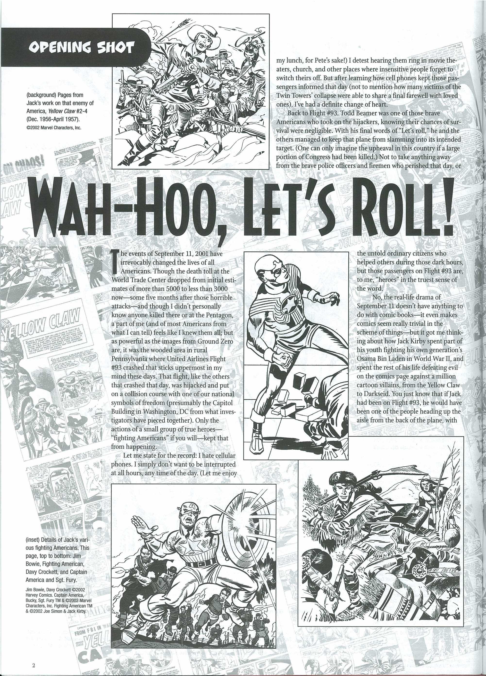 Read online The Jack Kirby Collector comic -  Issue #34 - 4