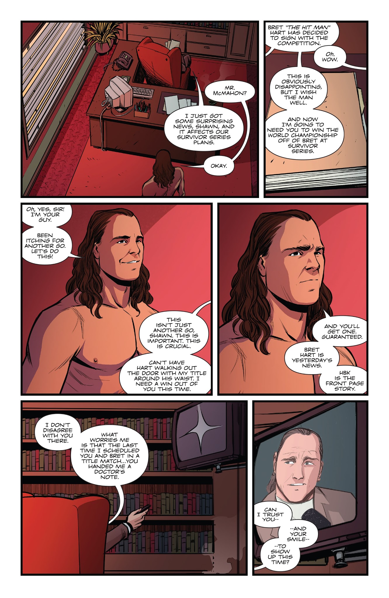 Read online WWE Survivor Series 2017 Special comic -  Issue # Full - 5