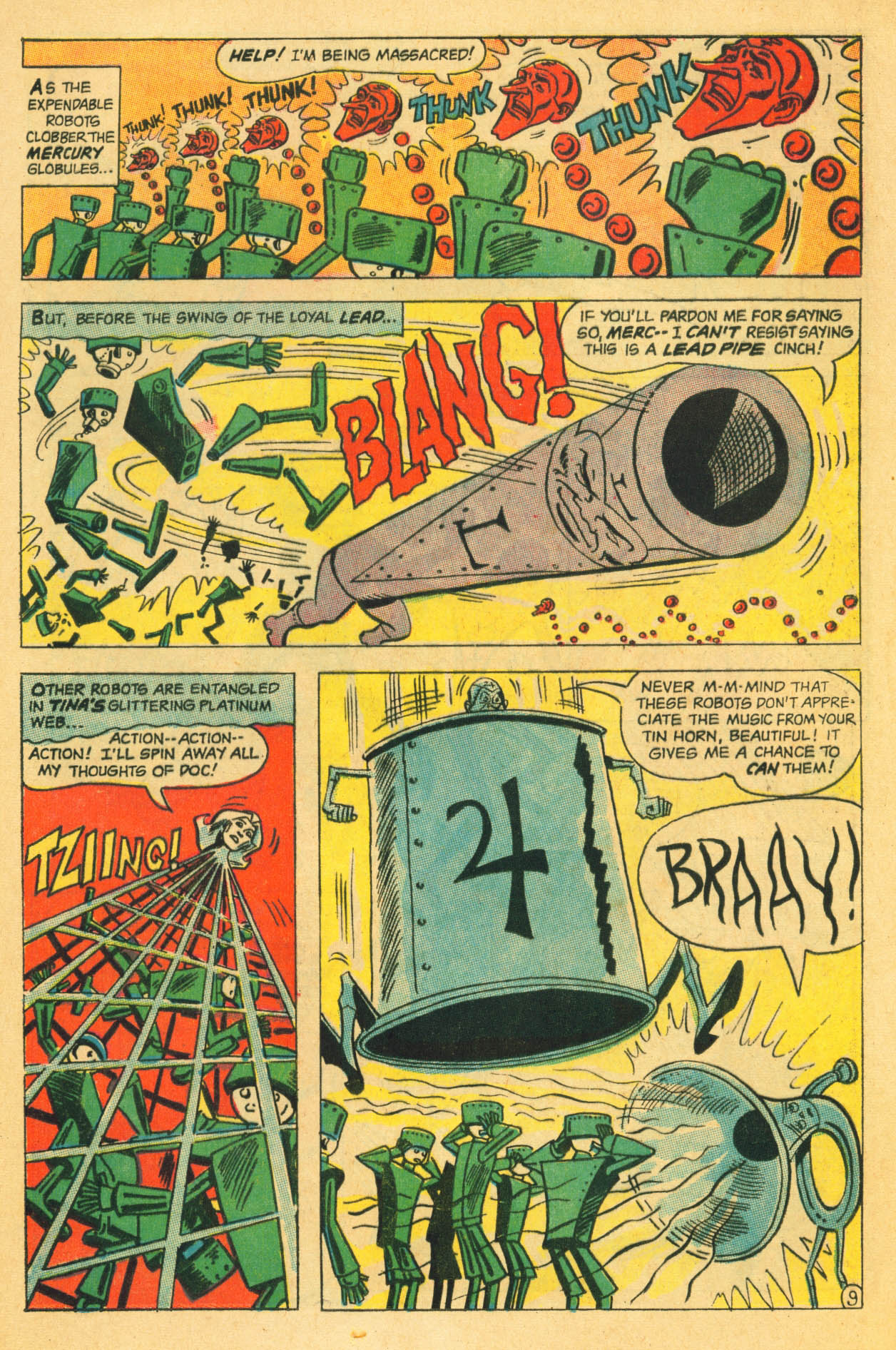 Read online Metal Men (1963) comic -  Issue #22 - 13