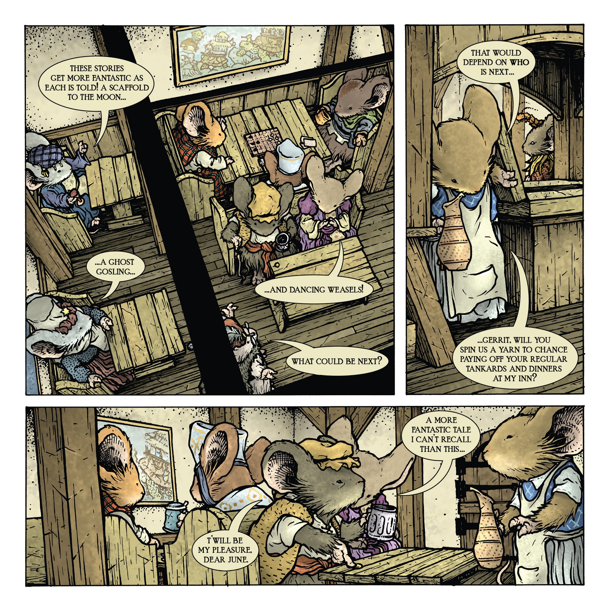 Read online Mouse Guard: Legends of the Guard Volume Three comic -  Issue # TPB - 59