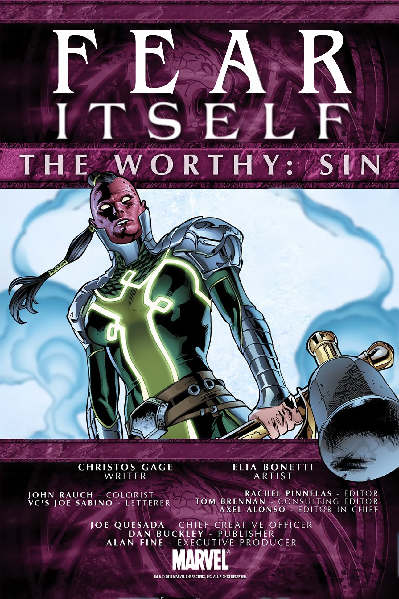 Read online Fear Itself: The Worthy comic -  Issue #1 - 1