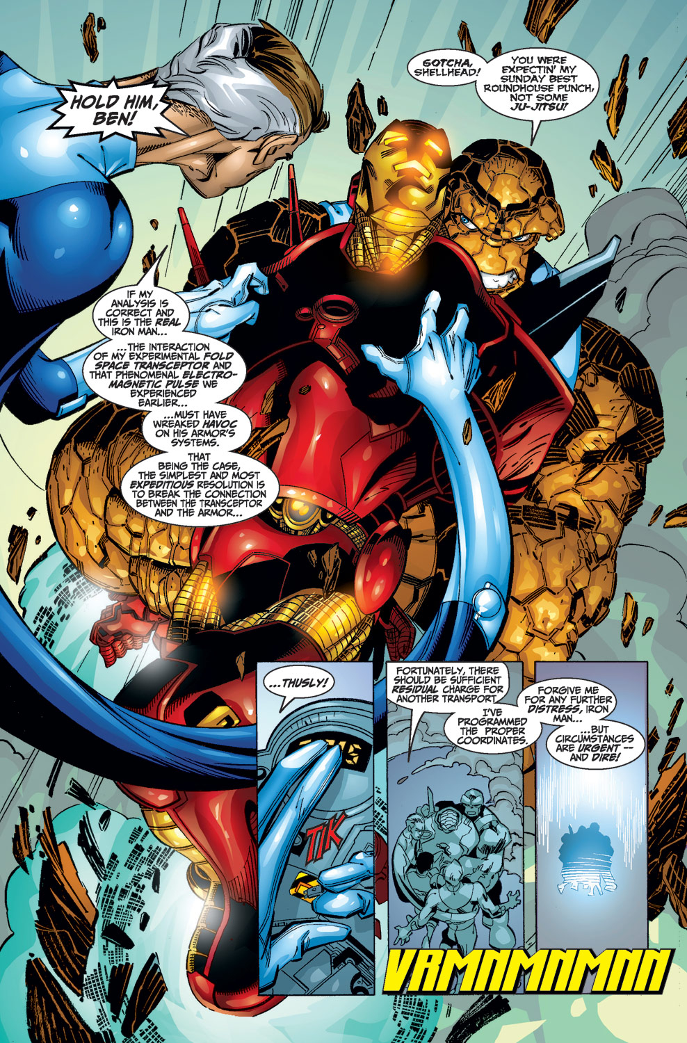 Read online Fantastic Four (1998) comic -  Issue #15 - 21