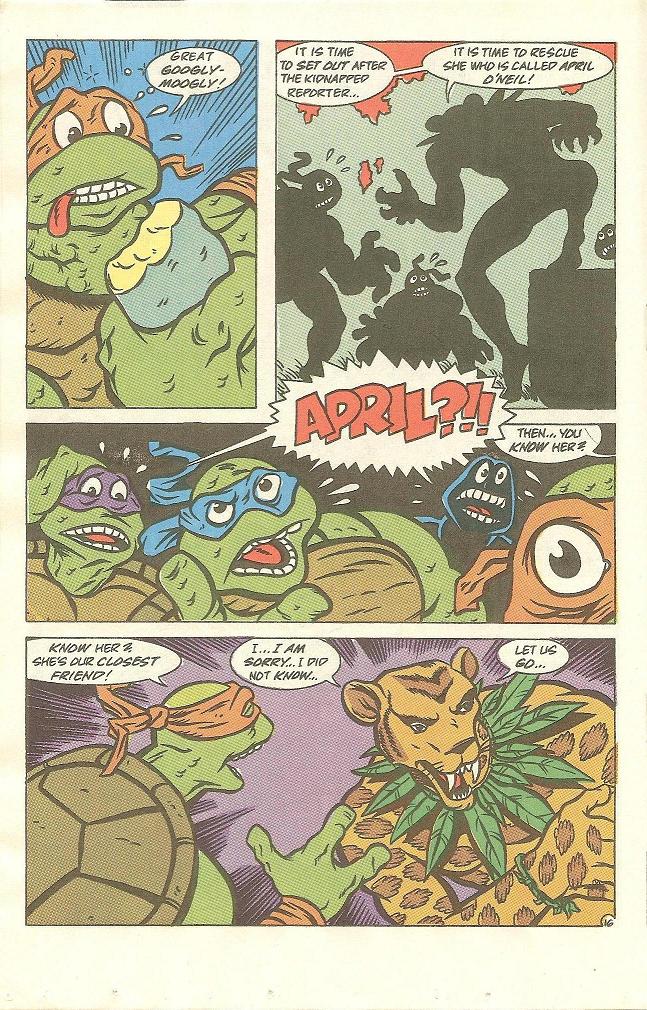 Read online Teenage Mutant Ninja Turtles Adventures (1989) comic -  Issue #14 - 17