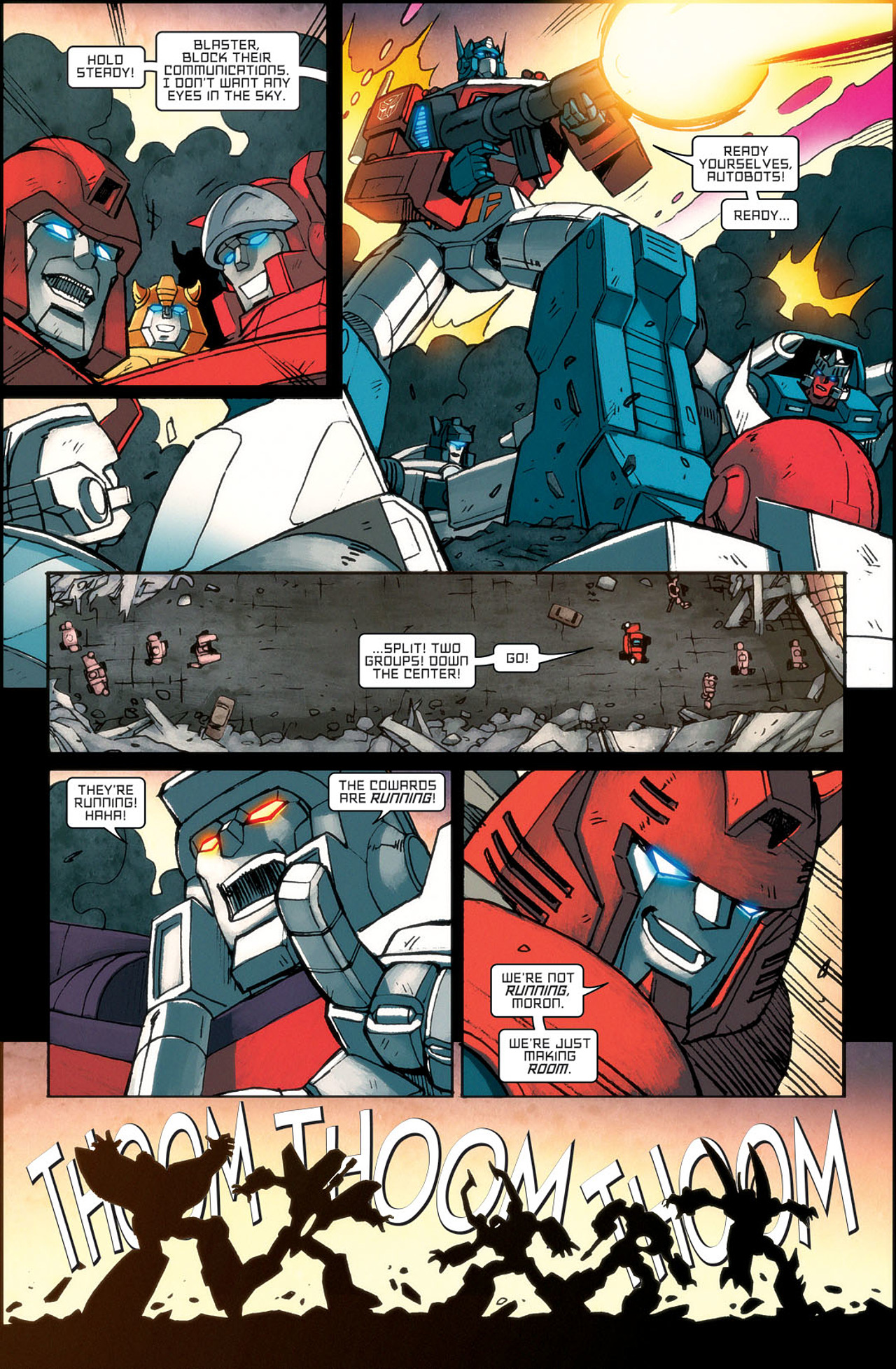 Read online The Transformers: All Hail Megatron comic -  Issue #11 - 12