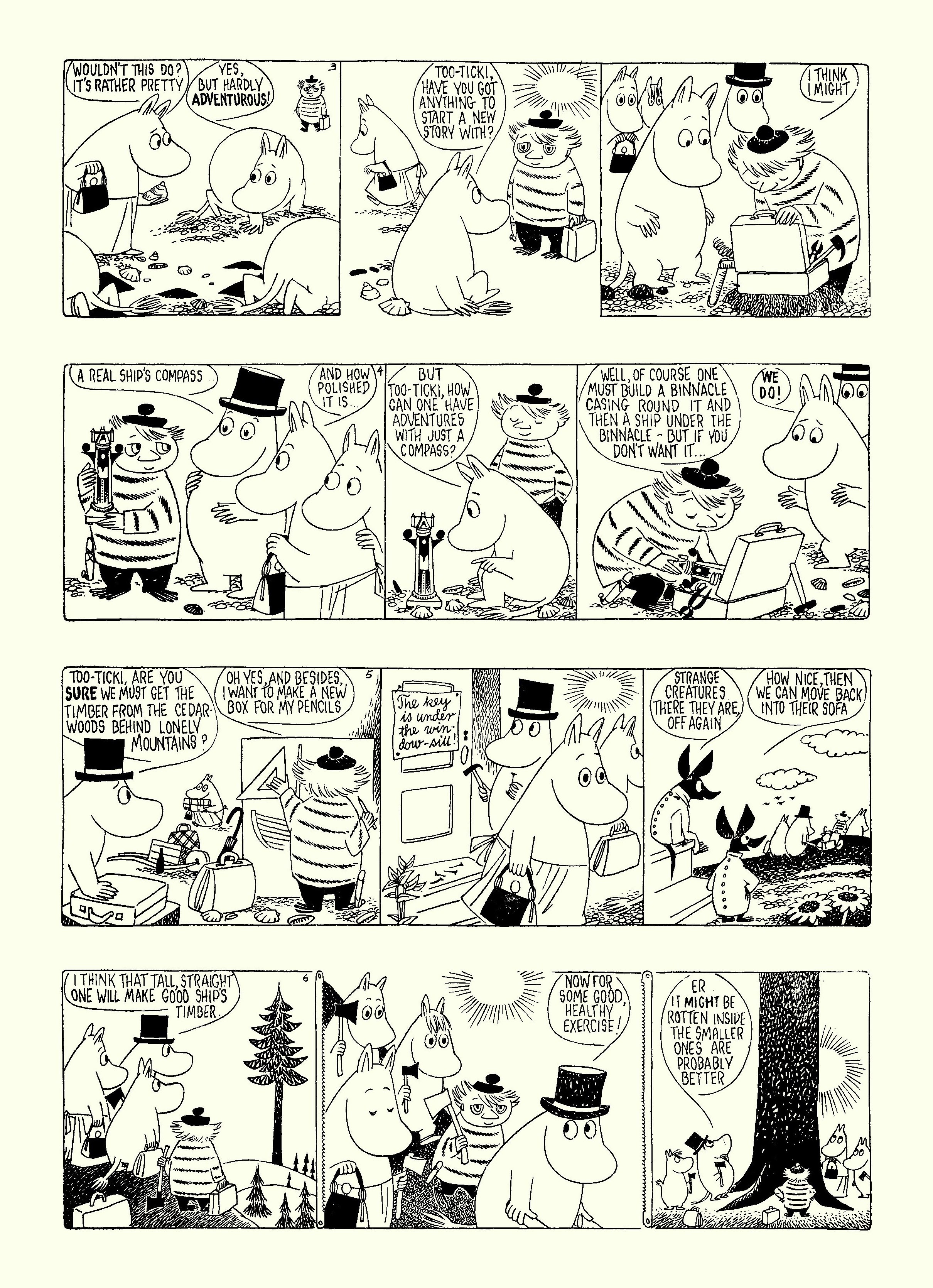 Read online Moomin: The Complete Tove Jansson Comic Strip comic -  Issue # TPB 5 - 32