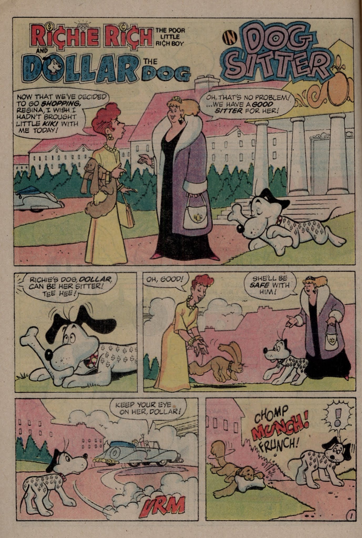 Read online Richie Rich & Dollar the Dog comic -  Issue #24 - 12