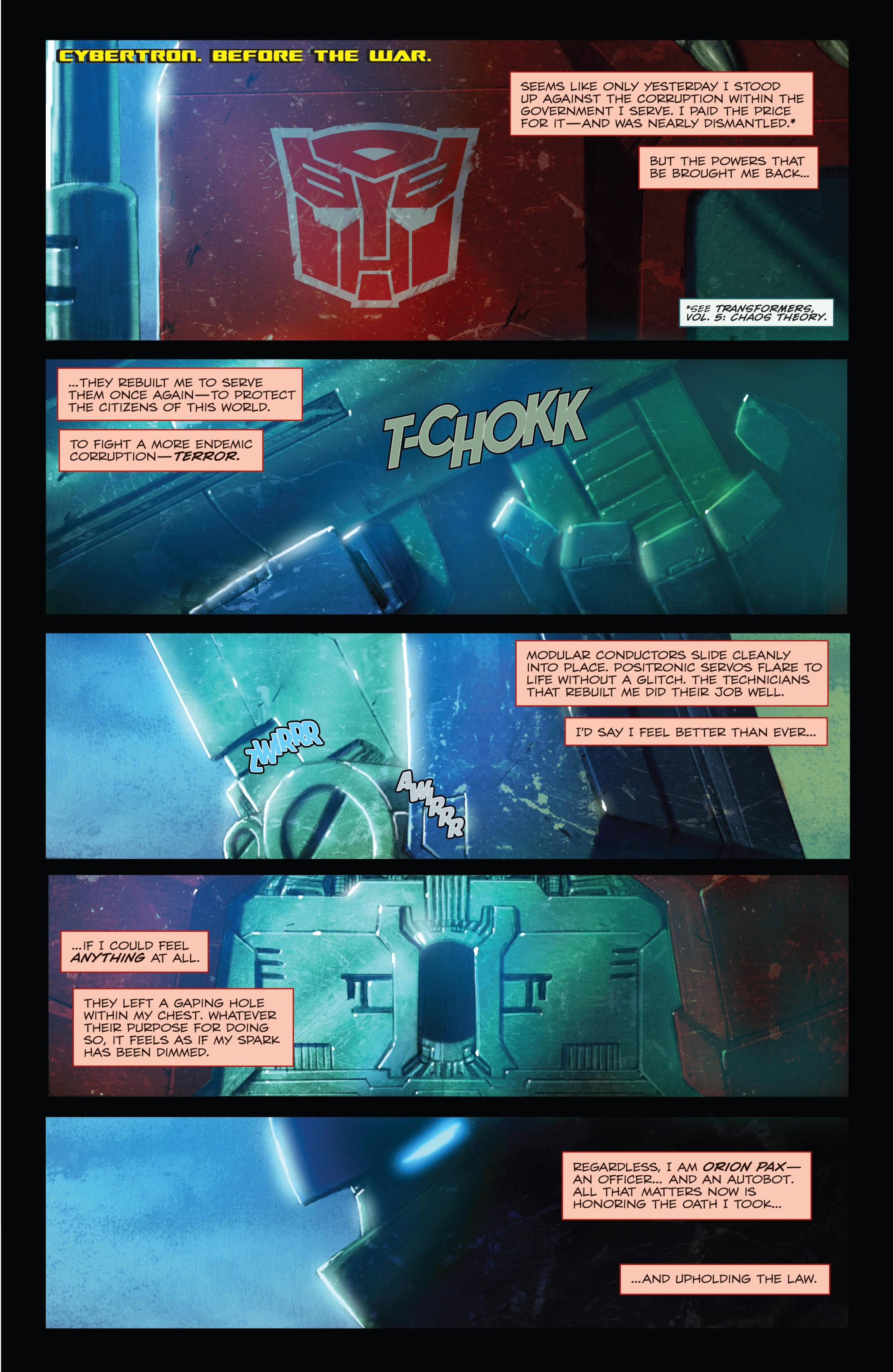 Read online Transformers: The IDW Collection Phase Two comic -  Issue # TPB 2 (Part 1) - 6