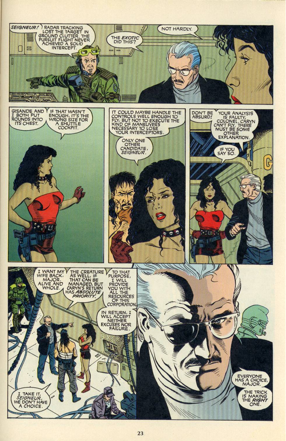 Read online Aliens/Predator: The Deadliest of the Species comic -  Issue #4 - 24