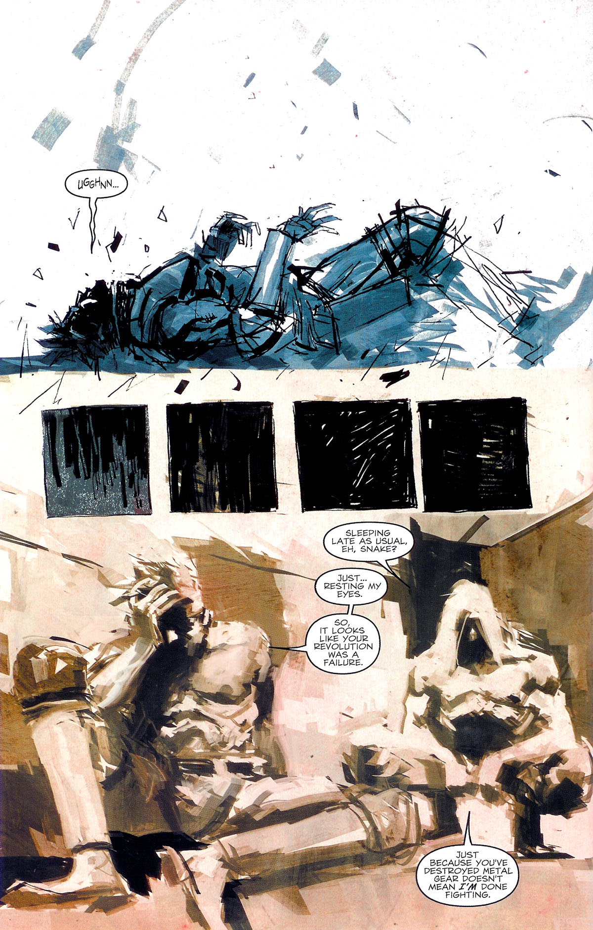 Read online Metal Gear Solid comic -  Issue #12 - 14