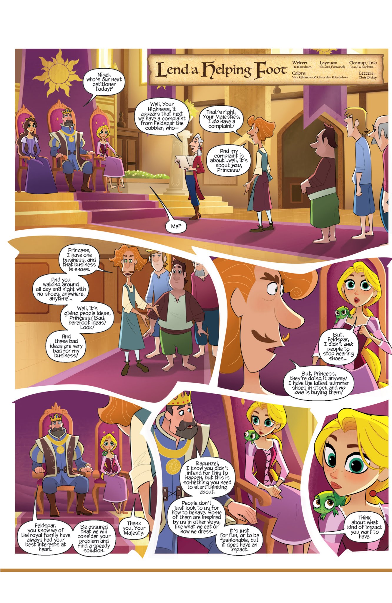 Read online Tangled (2018) comic -  Issue #3 - 3