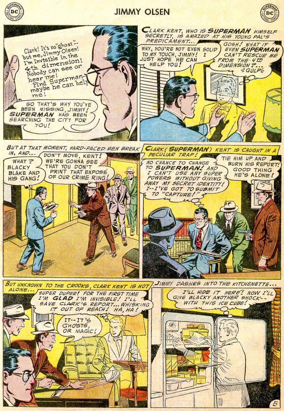 Read online Superman's Pal Jimmy Olsen comic -  Issue #12 - 30