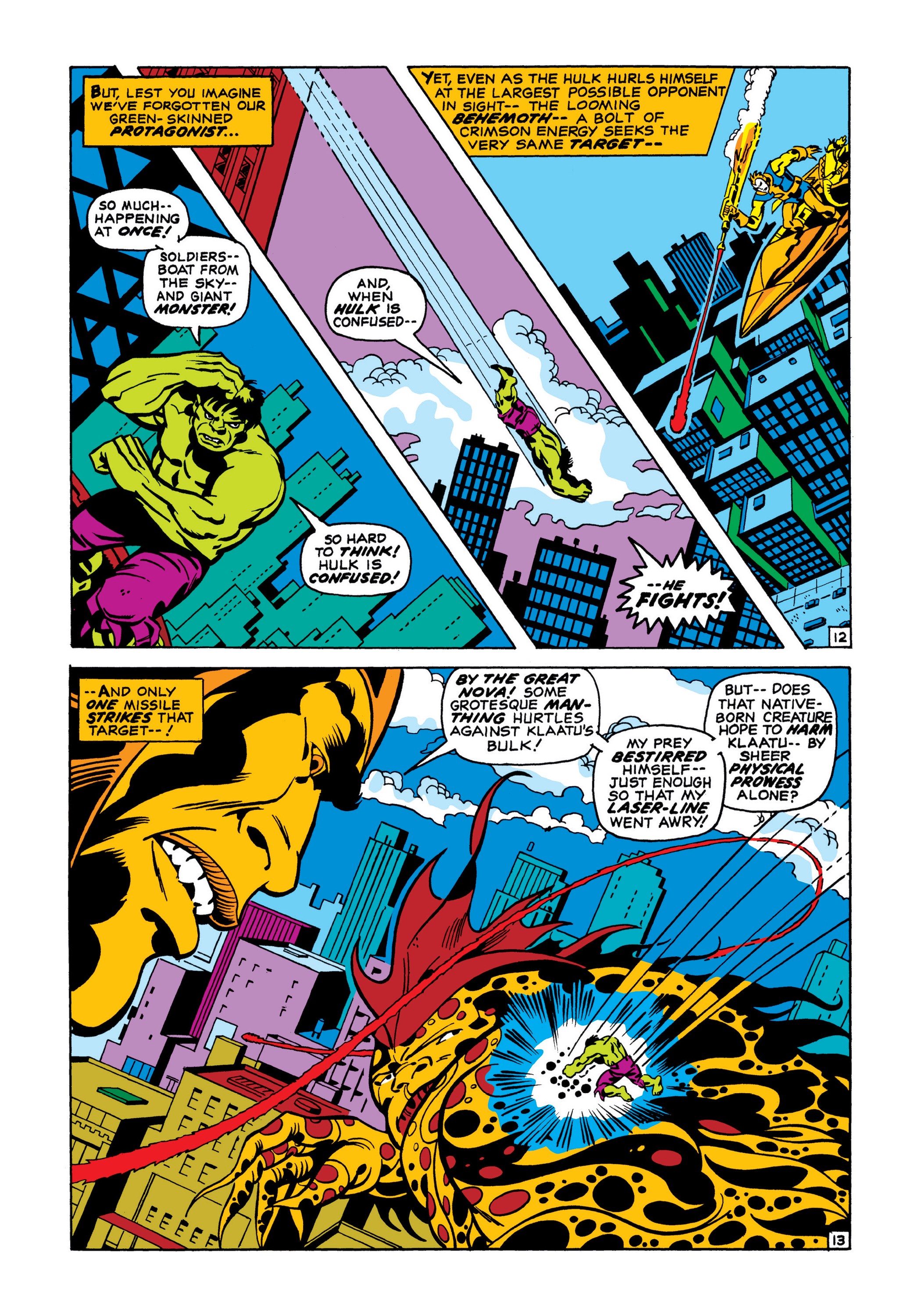 Read online Marvel Masterworks: The Incredible Hulk comic -  Issue # TPB 7 (Part 1) - 39