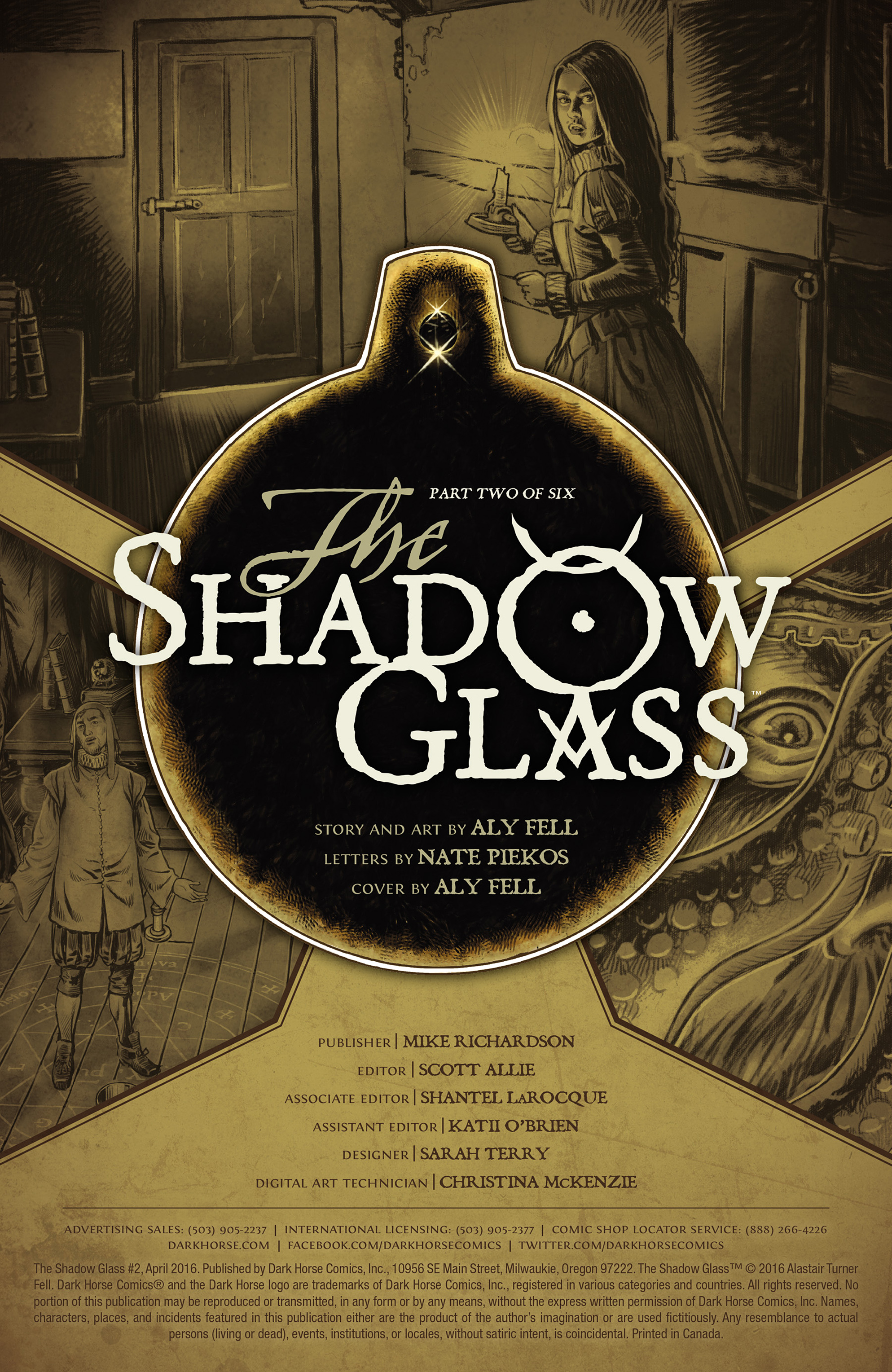 Read online The Shadow Glass comic -  Issue #2 - 2