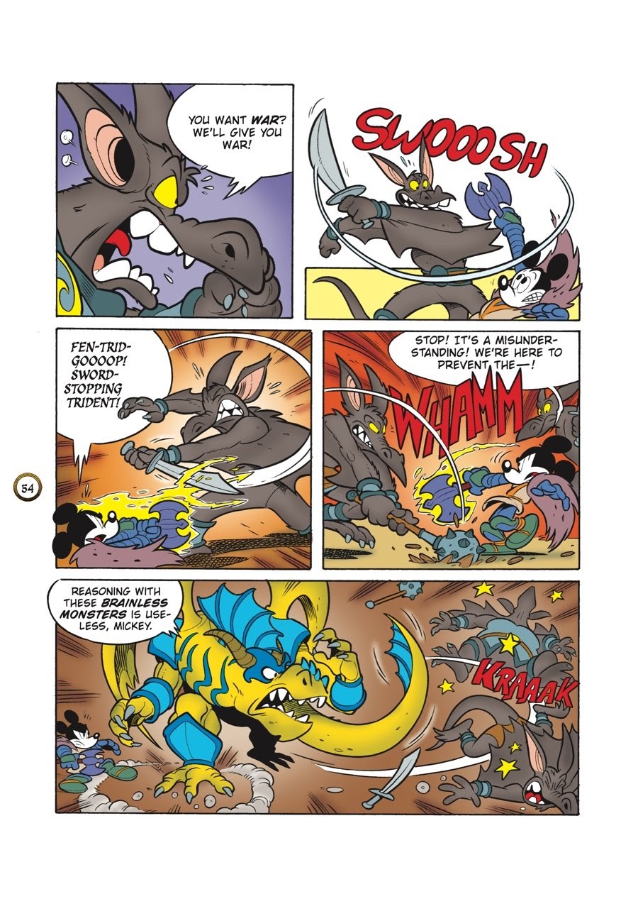 Read online Wizards of Mickey (2020) comic -  Issue # TPB 4 (Part 1) - 56