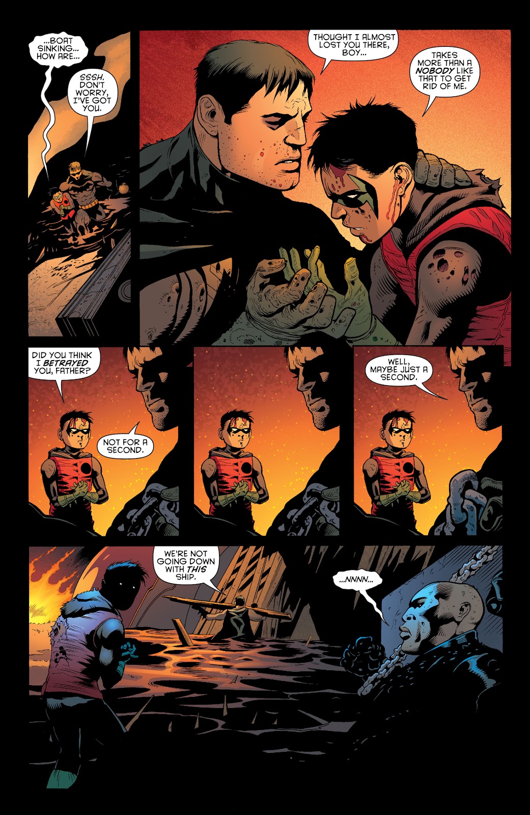 Batman and Robin (2011) issue Bad Blood (DC Essential Edition) (Part 2) - Page 47